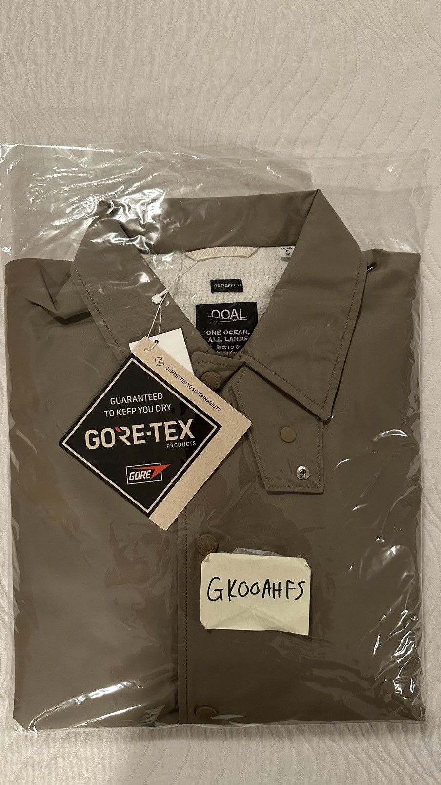 Nanamica SS23 2L Gore-Tex Coach Jacket SUAF368 Size US M / EU 48-50 / 2 - 13 Thumbnail