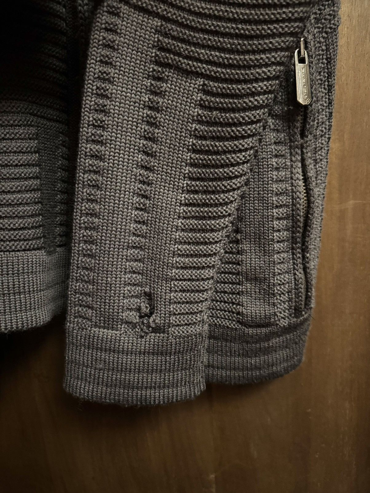 Versace versus versace vintage grey merinos wool sweater L Size US L / EU 52-54 / 3 - 9 Thumbnail