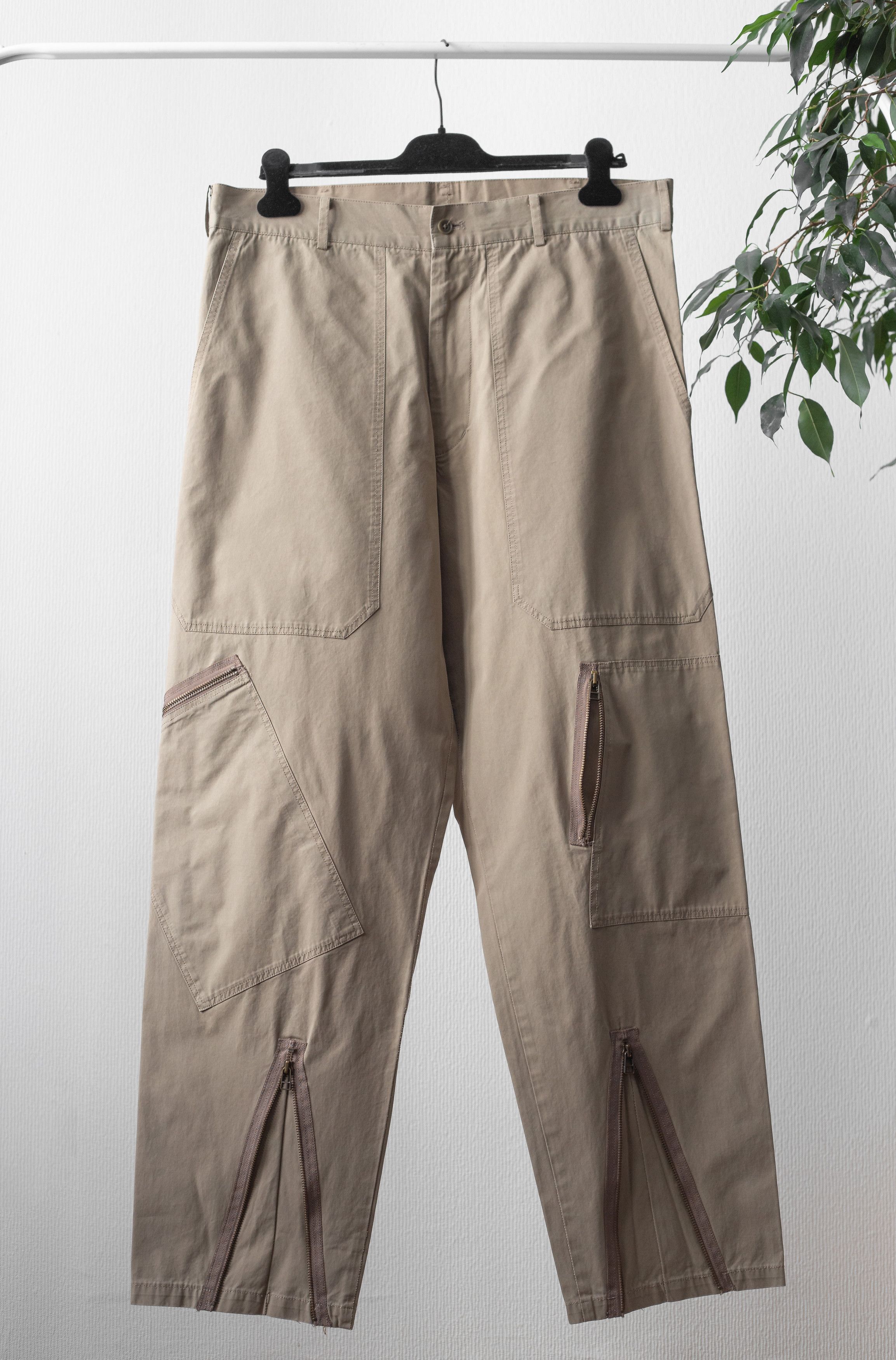 Yohji Yamamoto multi zip pants Size US 34 / EU 50 - 1 Thumbnail