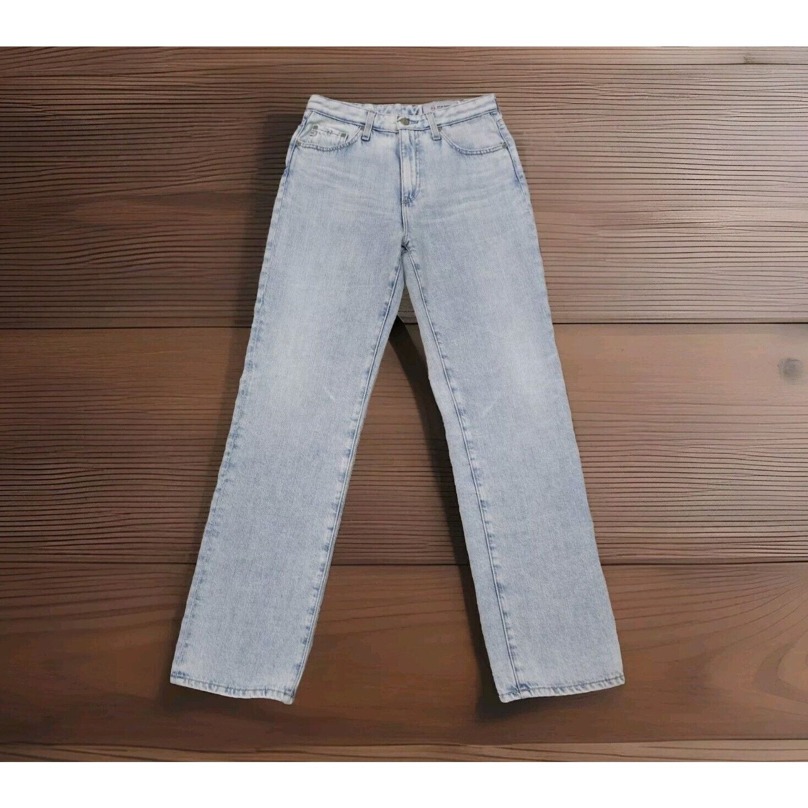 AG Adriano Goldschmied AG-ED Adriano Alexxis High Rise Vintage Straight In 25 Years Size 26" / US 2 / IT 38 - 3 Thumbnail