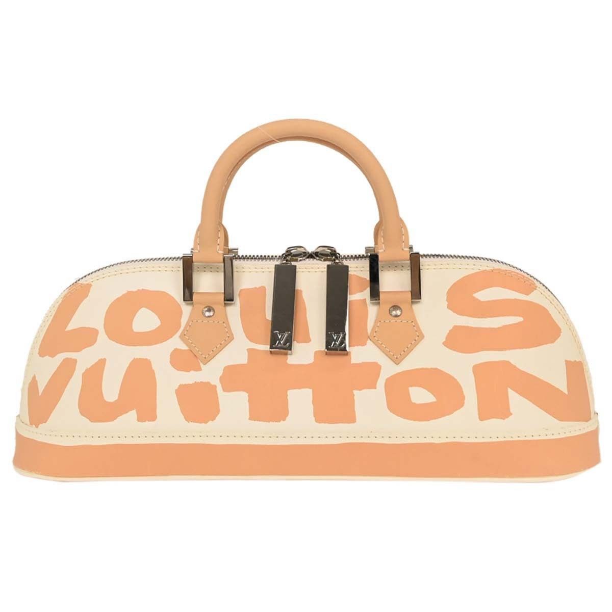 Louis Vuitton Louis Vuitton Alma Handbag Limited Edition Graffiti Leather Size ONE SIZE - 1 Thumbnail