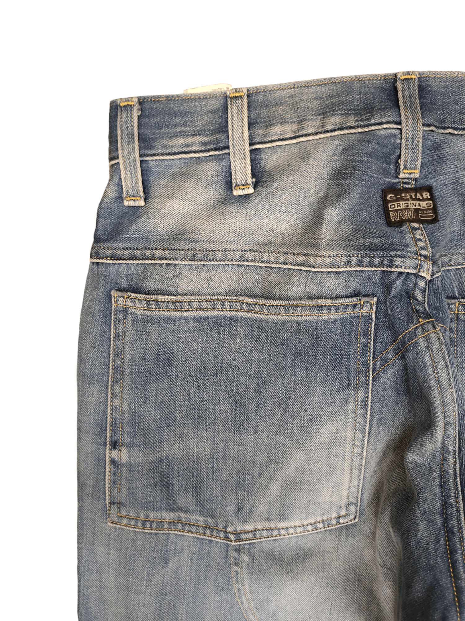 G-Star Loose Jeans G star Raw Denim Wide Leg Y2k Streetwear Size US 31 - 14 Thumbnail