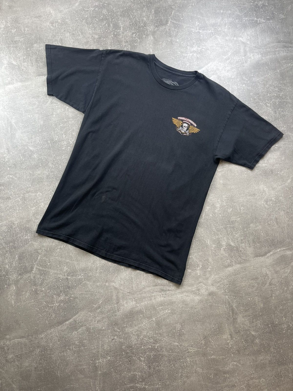 Powell Peralta × Vintage Powell Peralta Ripper Skull Wing Logo Skateboarding T-Shirt Size US L / EU 52-54 / 3 - 5 Thumbnail