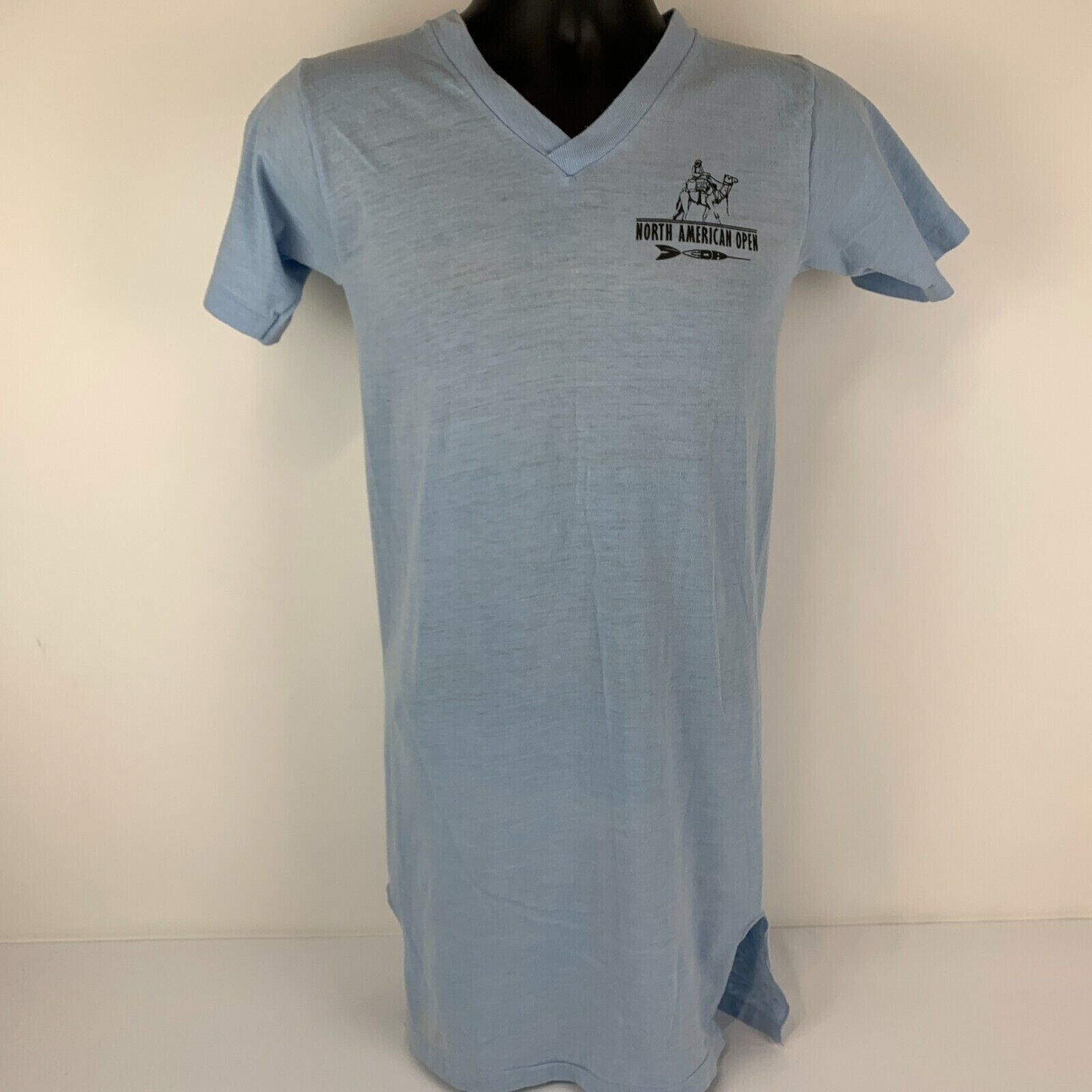Vintage Vintage 80s Dart Tournament Las Vegas T Shirt Casino Blue XS Size US XS / EU 42 / 0 - 2 Thumbnail