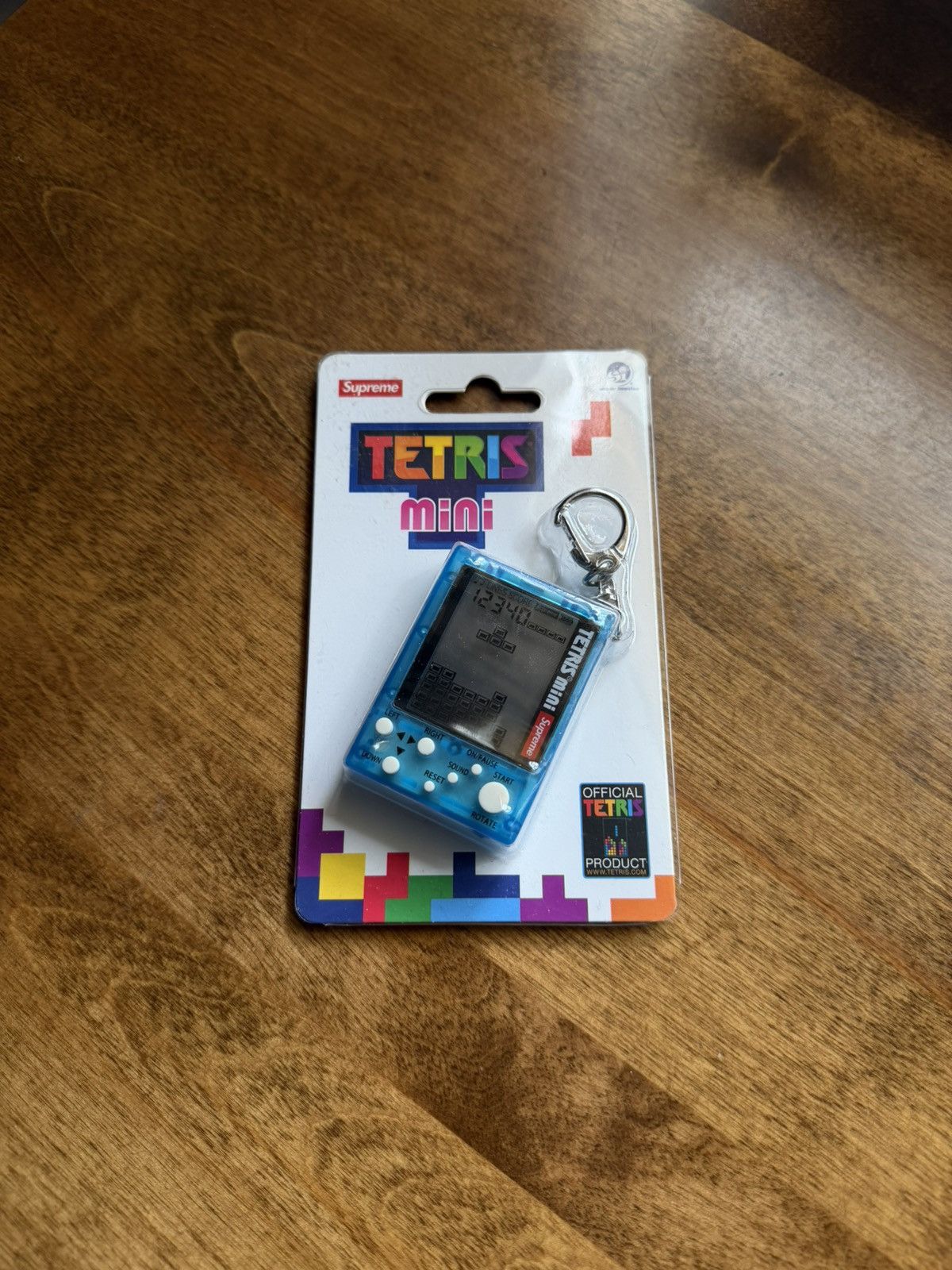 Supreme Supreme Tetris Mini Keychain Blue SS24 | Grailed