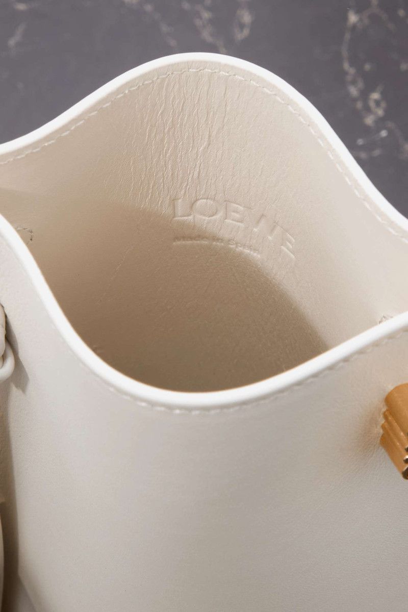Loewe o1in1g0426 Size: OS / Dice Pocket Crossbody Bag in White Size ONE SIZE - 5 Thumbnail