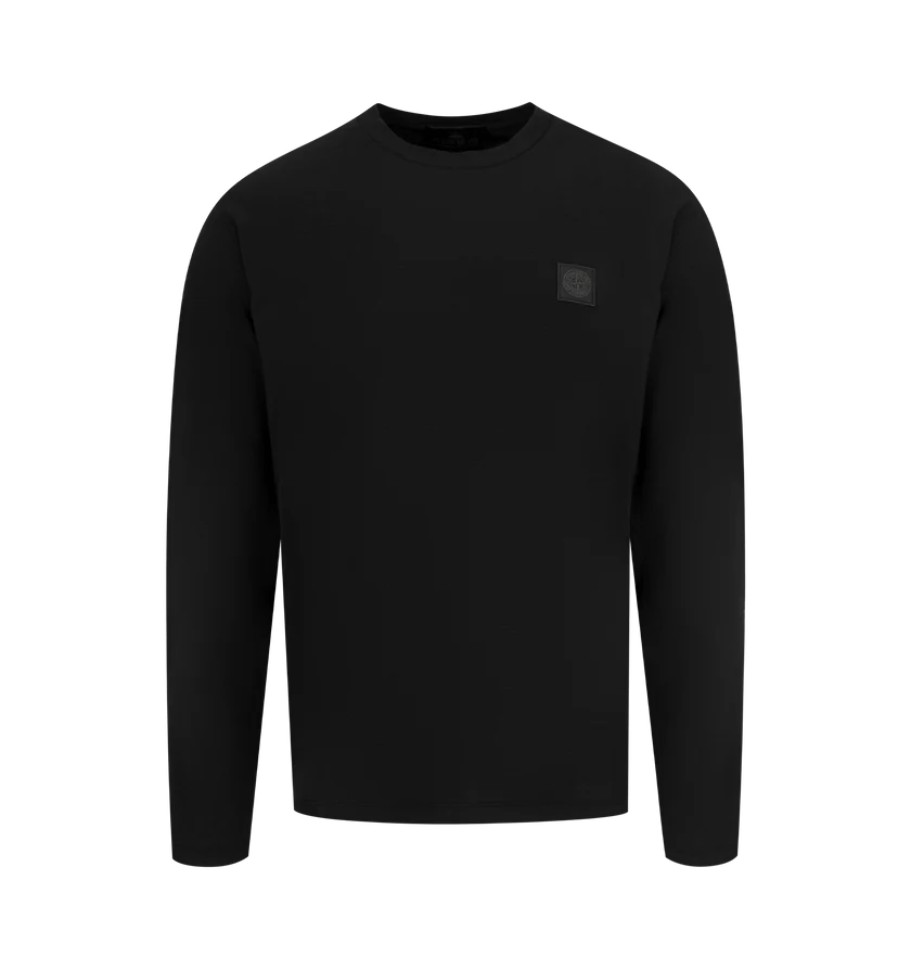 Stone Island o1h1sh10525 Ls T-Shirt in Black Size US L / EU 52-54 / 3 - 1 Thumbnail