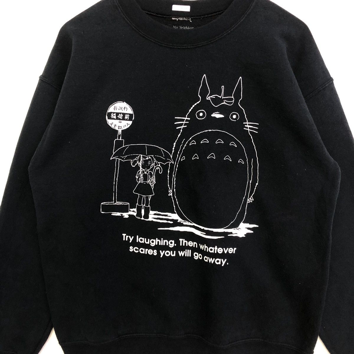 Anime My Neighbor ToToRo Vintage Anime Graphic Jumper Sweatshirt Size US M / EU 48-50 / 2 - 4 Thumbnail