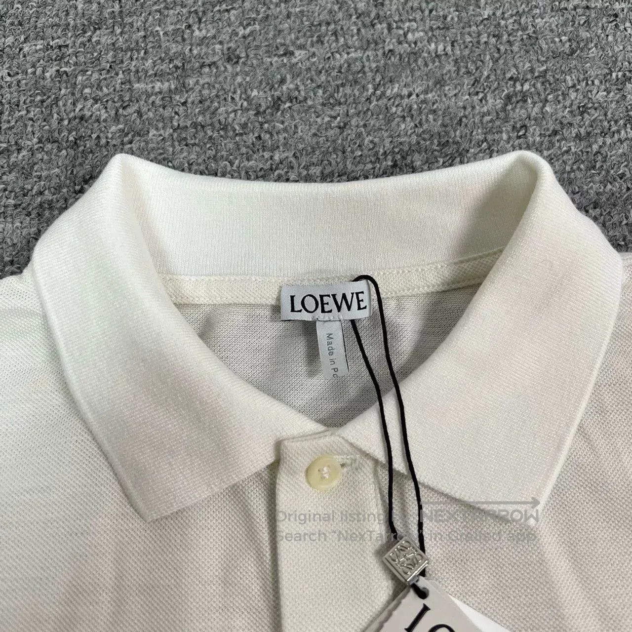 Loewe Loewe Cropped Logo Short Sleeve Polo. Size S / US 4 / IT 40 - 7 Thumbnail