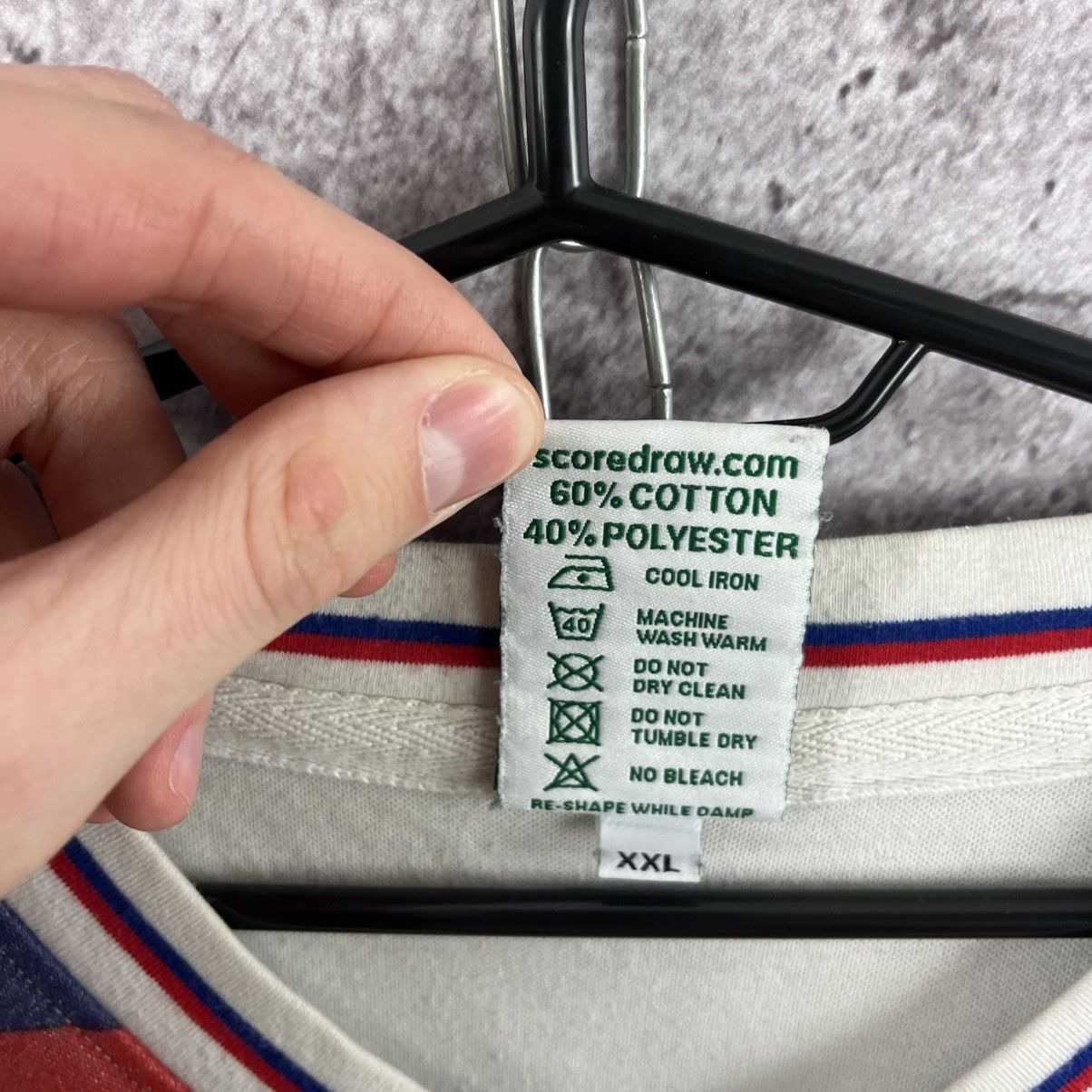 Vintage Score Draw Official Retro England Team Soccer Jersey Size US XXL / EU 58 / 5 - 9 Thumbnail
