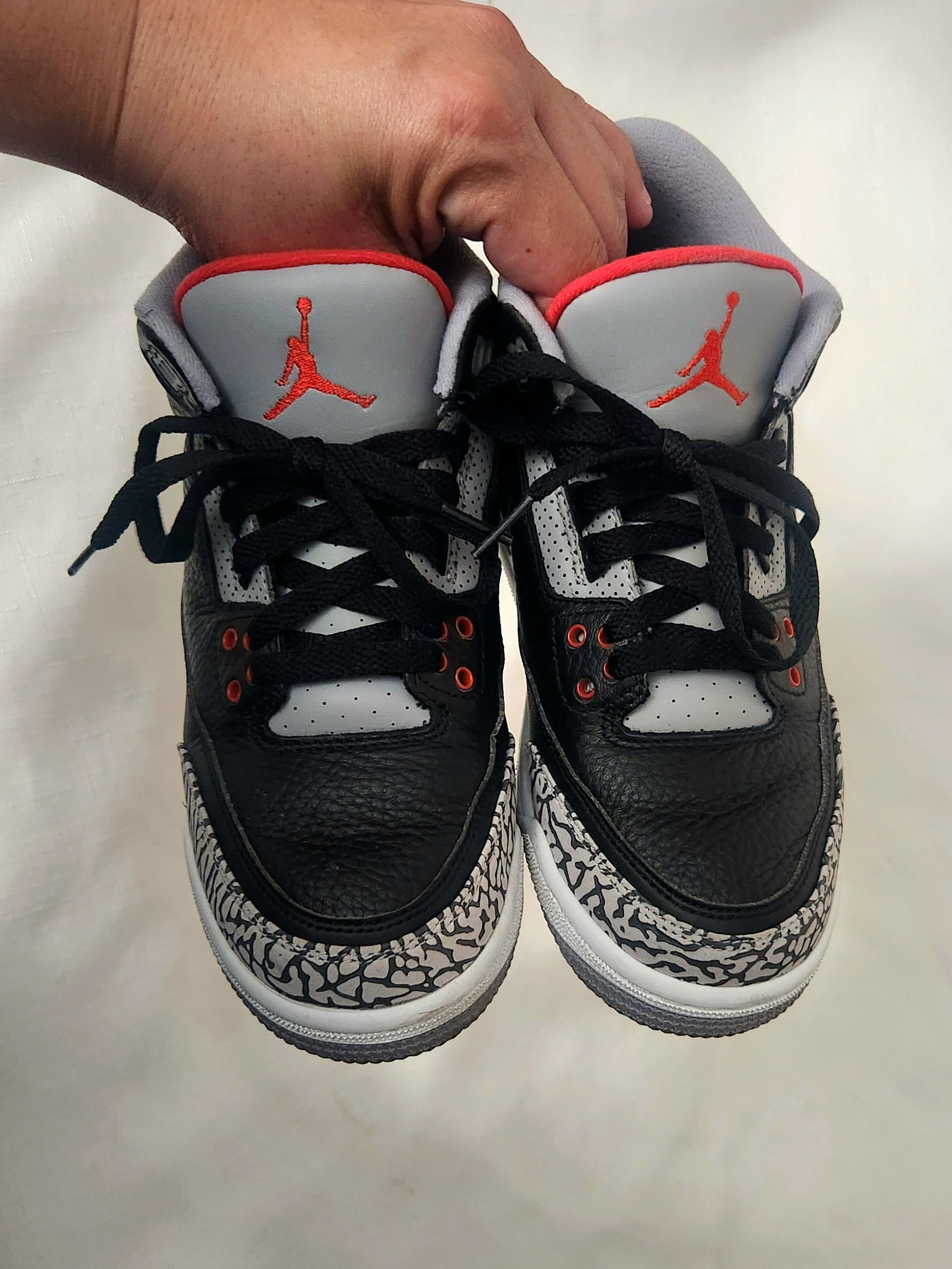 Jordan Brand × Nike Nike Air Jordan Retro 3 OG BC3 854261-001 SZ 6Y Women's 7.5 Size US 7.5 / IT 37.5 - 8 Thumbnail