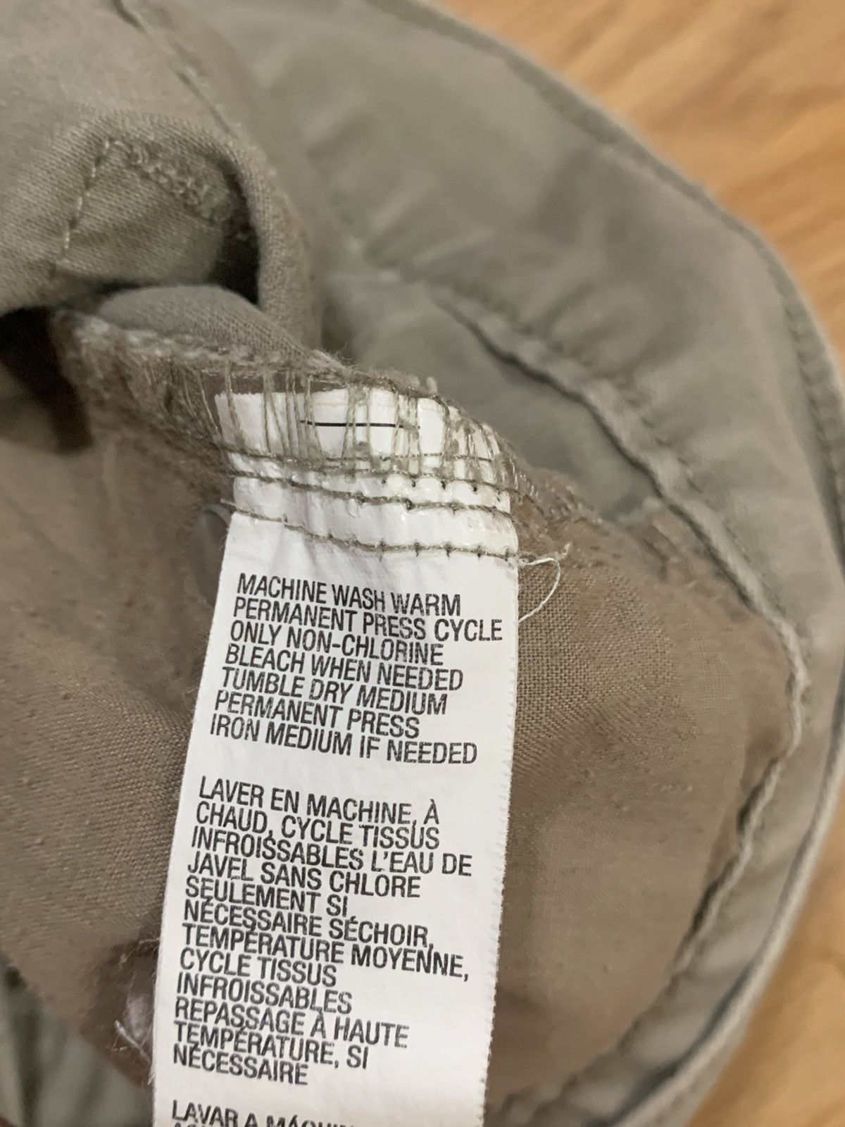 Van Heusen × Vintage 36x29 - Van Heusen 5-Pocket Flat Front Baggy Fit Faded Jean Size US 36 / EU 52 - 20 Thumbnail