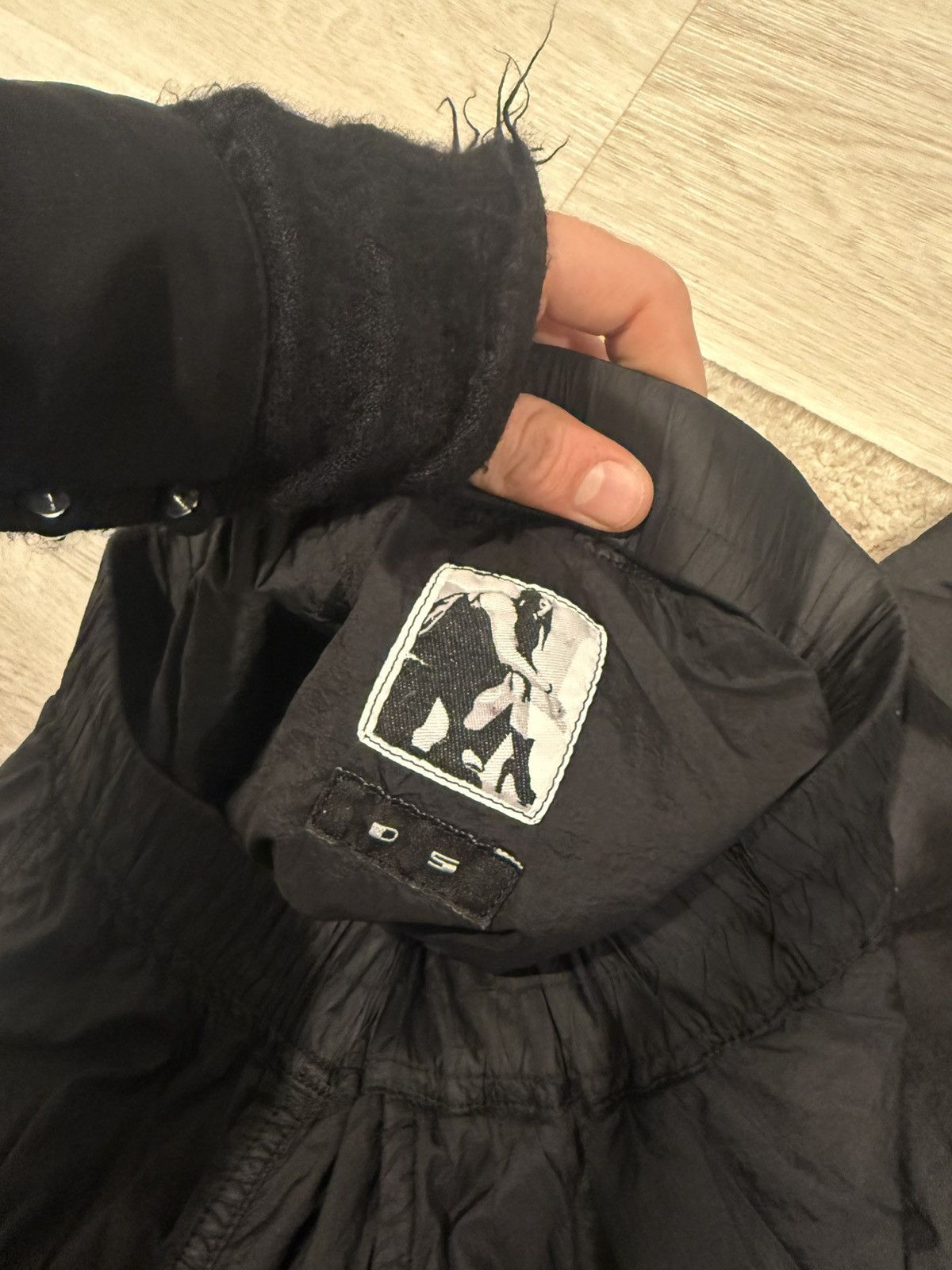 Rick Owens f/w 2014 nylon down dropcrotch pants!! Size US 28 / EU 44 - 7 Thumbnail