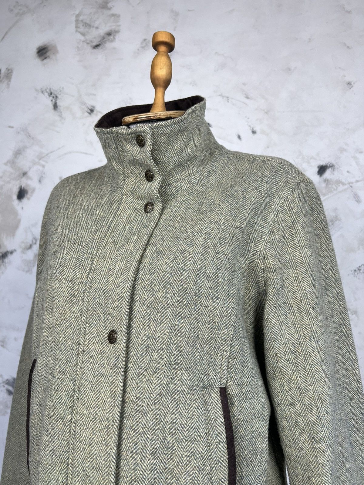Vintage Vintage Toggi Tweed Jacket Size US 12 L - XL Size XL / US 12-14 / IT 48-50 - 5 Thumbnail