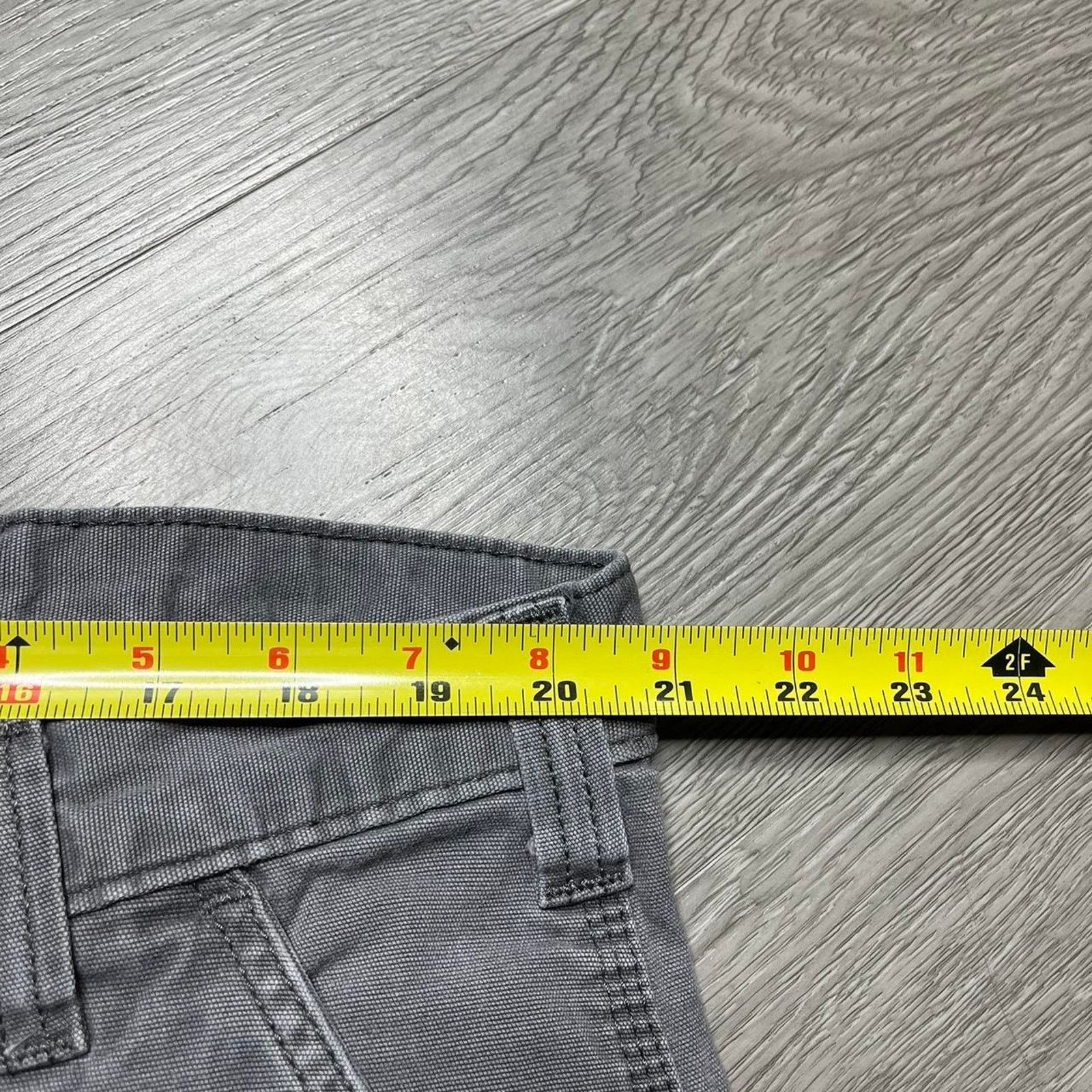 Carhartt Carhartt Relaxed Fit Carpenter Style Work Pants 42x32 Grey Size US 42 / EU 58 - 4 Thumbnail