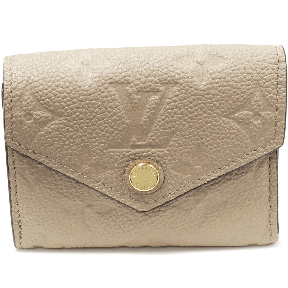 Louis Vuitton Louis Vuitton Louis Vuitton Monogram Empreinte Portefeuille Zoe Compact Wallet M69800 Leather Short Wallet M69800 DUTY FREE for USA Size ONE SIZE - 1 Thumbnail