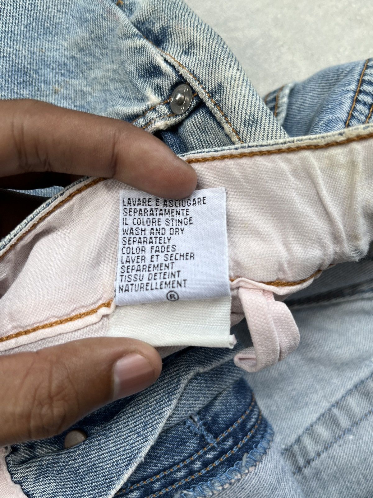 Katharine Hamnett London VINTAGE KATHARINE HAMNETT LONDON JEANS PANTS Size US 31 - 8 Thumbnail