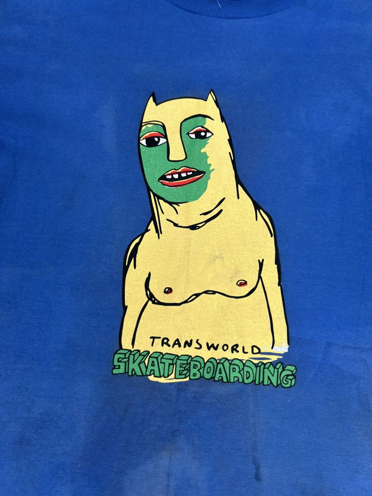 Thrasher Vintage Transworld Skateboards Size US M / EU 48-50 / 2 - 2 Thumbnail