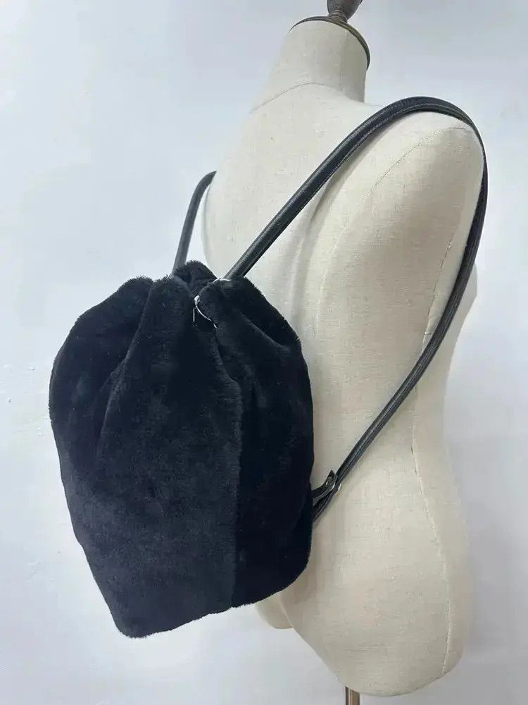 Yohji Yamamoto Yohji Yamamoto Yohji Yamamoto Y's Fur Shoulder Bag-2506 Size ONE SIZE - 4 Thumbnail