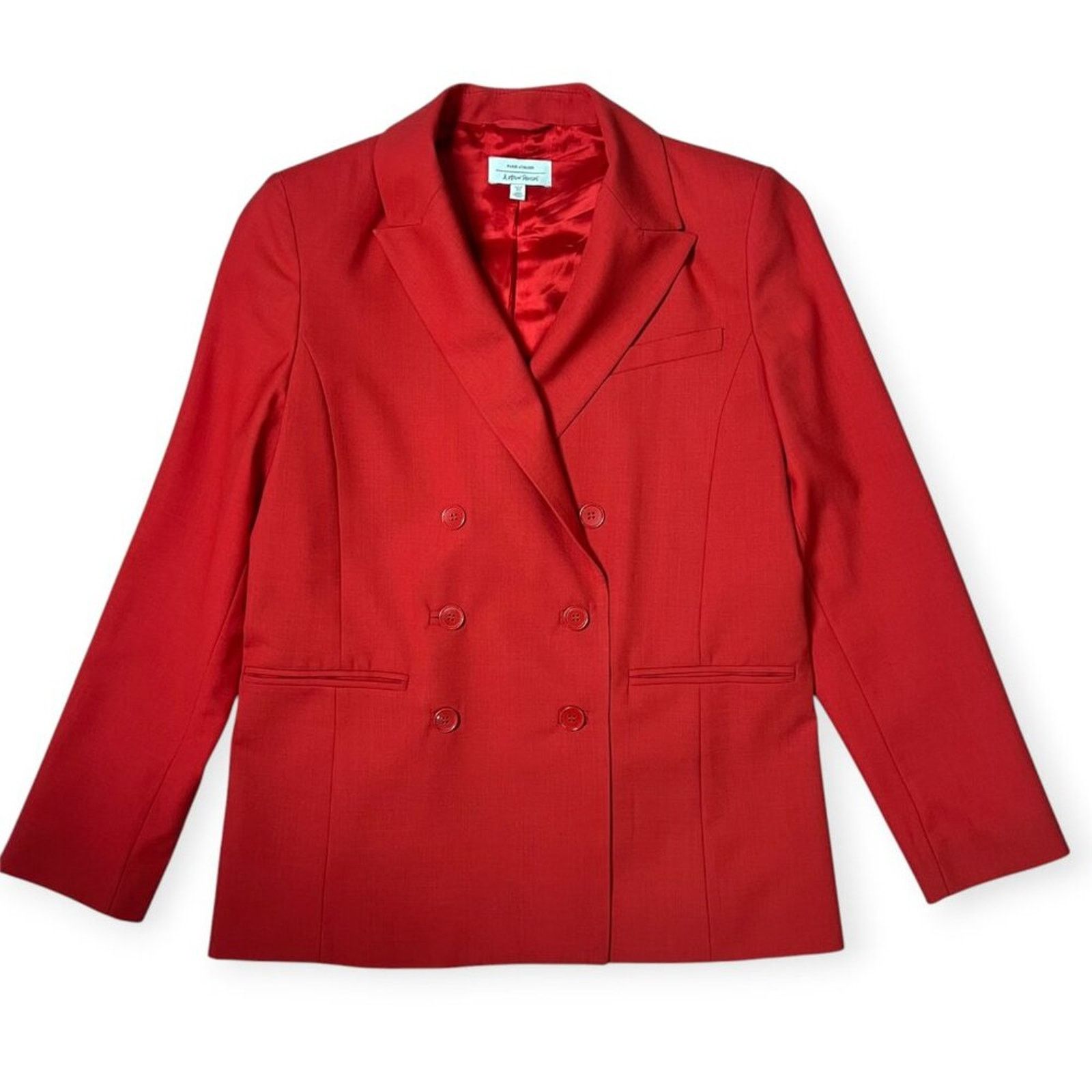 & Other Stories & Other Stories Red Double Breasted Blazer 6 NWOT Size M / US 6-8 / IT 42-44 - 1 Thumbnail