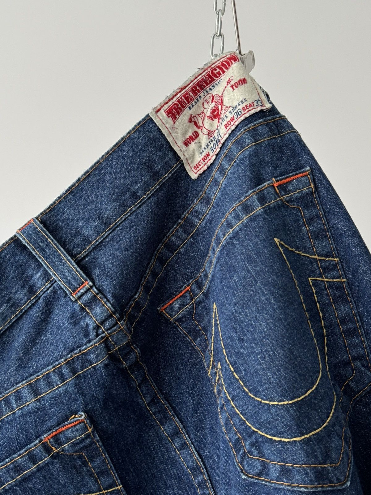 True Religion × Vintage Vintage Y2K True Religion ‘Bobby’ USA Jeans Pants Size US 36 / EU 52 - 4 Thumbnail