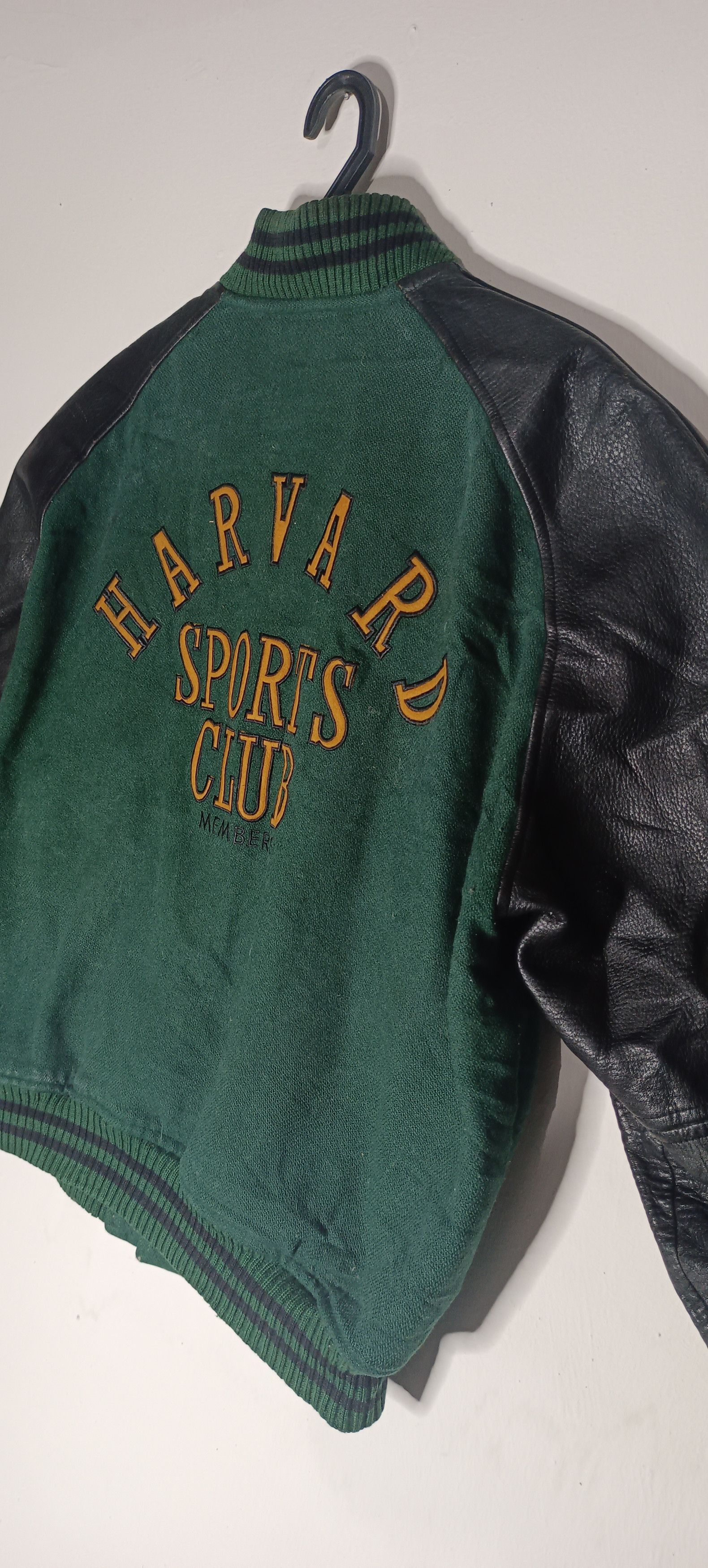 Other Japanese Brand x Havard Sport Club Varsity Learther Vintage Size US L / EU 52-54 / 3 - 7 Thumbnail