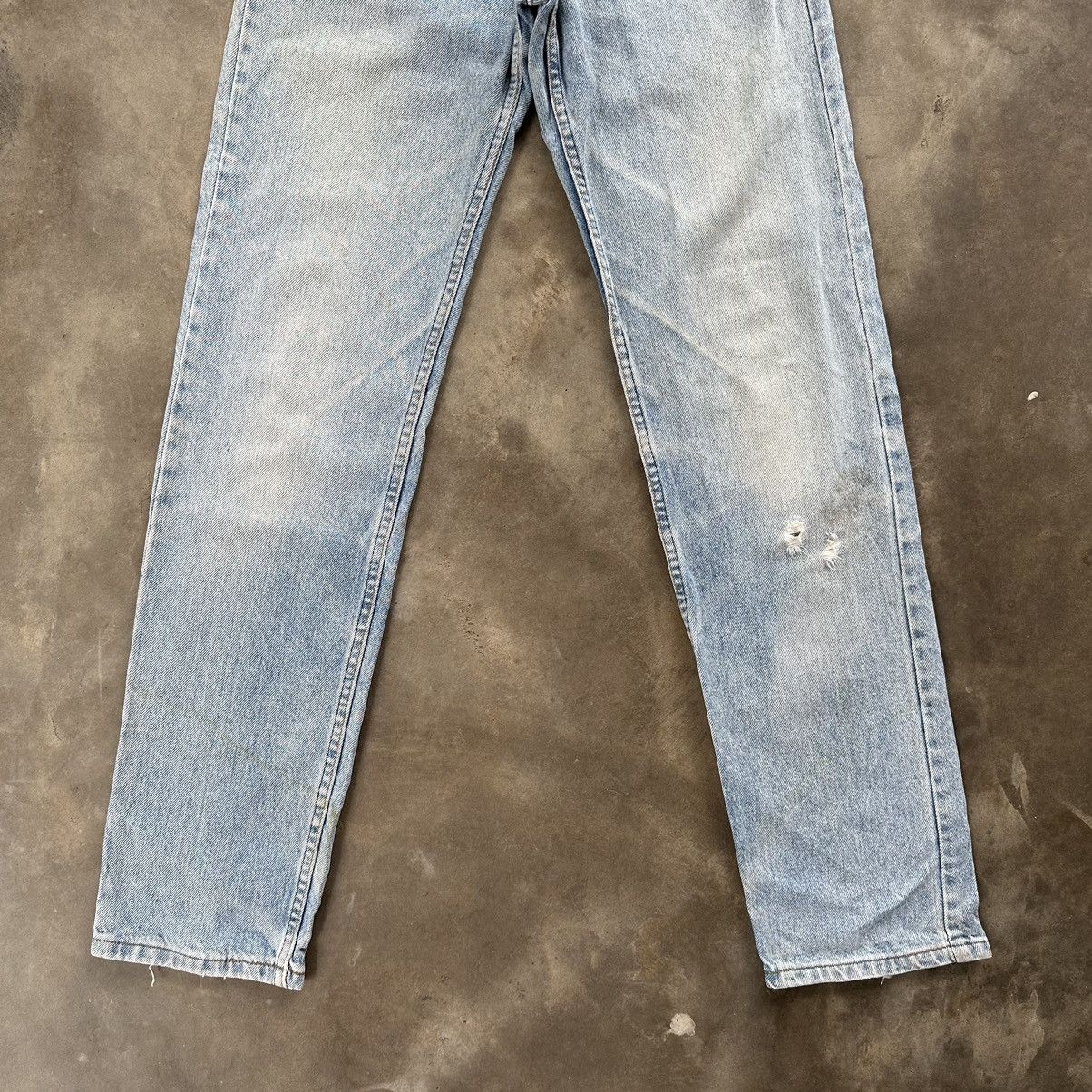 Jean × Levi's × Vintage Vintage Levi’s 510 USA Distressed Faded Denim Jean Pant W28 Size US 28 / EU 44 - 2 Thumbnail