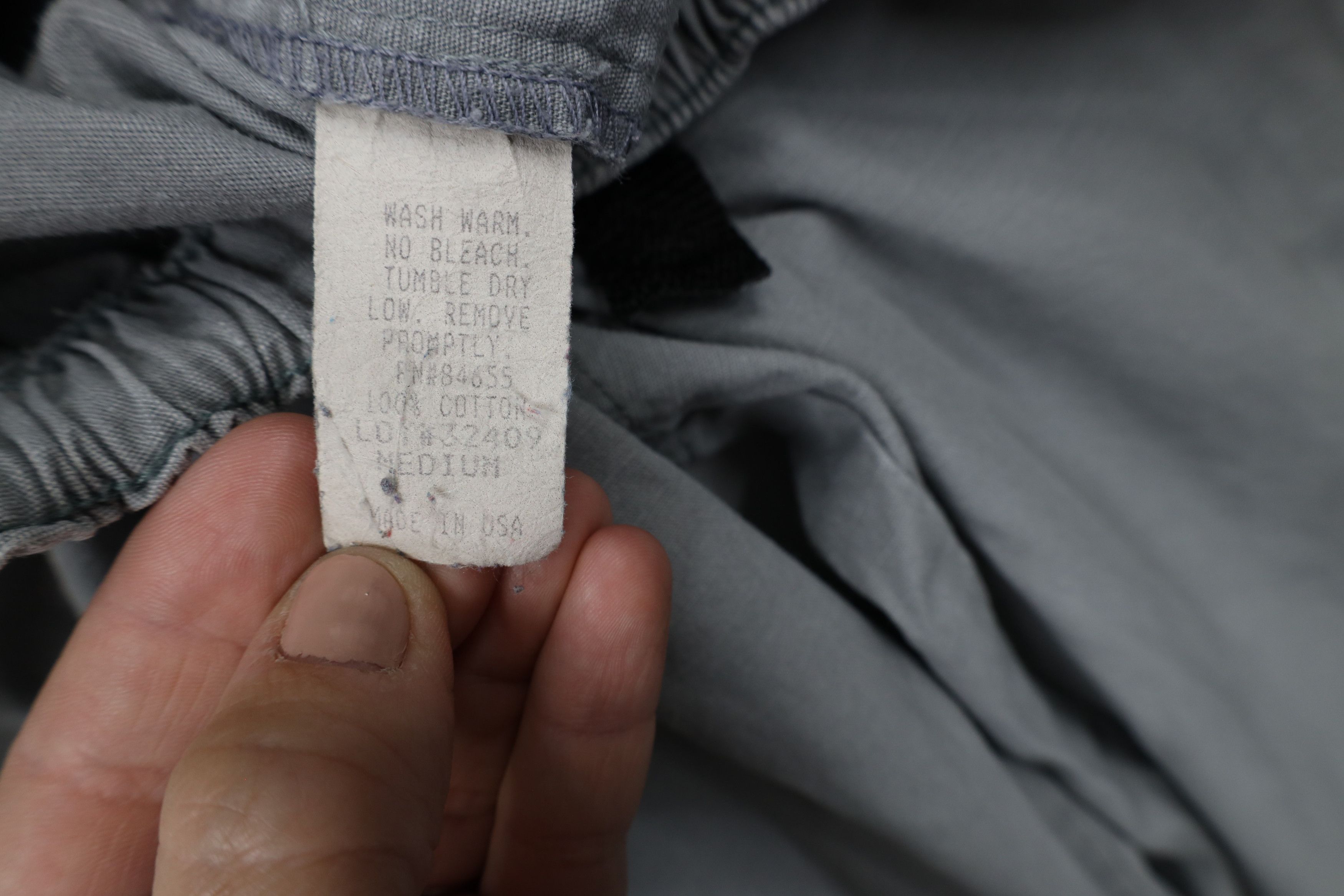 Vintage Vintage 90s Streetwear Double Knee Belted Pants Gray USA Size US 34 / EU 50 - 7 Thumbnail