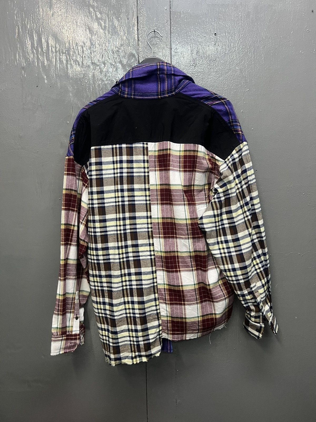 Japanese Brand Qlad Museum Patchwork Plaid Kimono Size US M / EU 48-50 / 2 - 3 Thumbnail