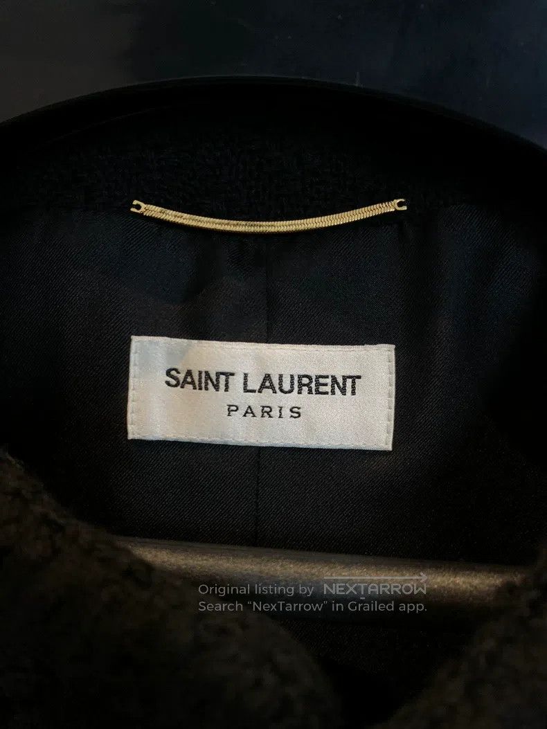 Saint Laurent Paris Saint Laurent Paris Wool and silk mini jacket Size XS / US 0-2 / IT 36-38 - 6 Thumbnail