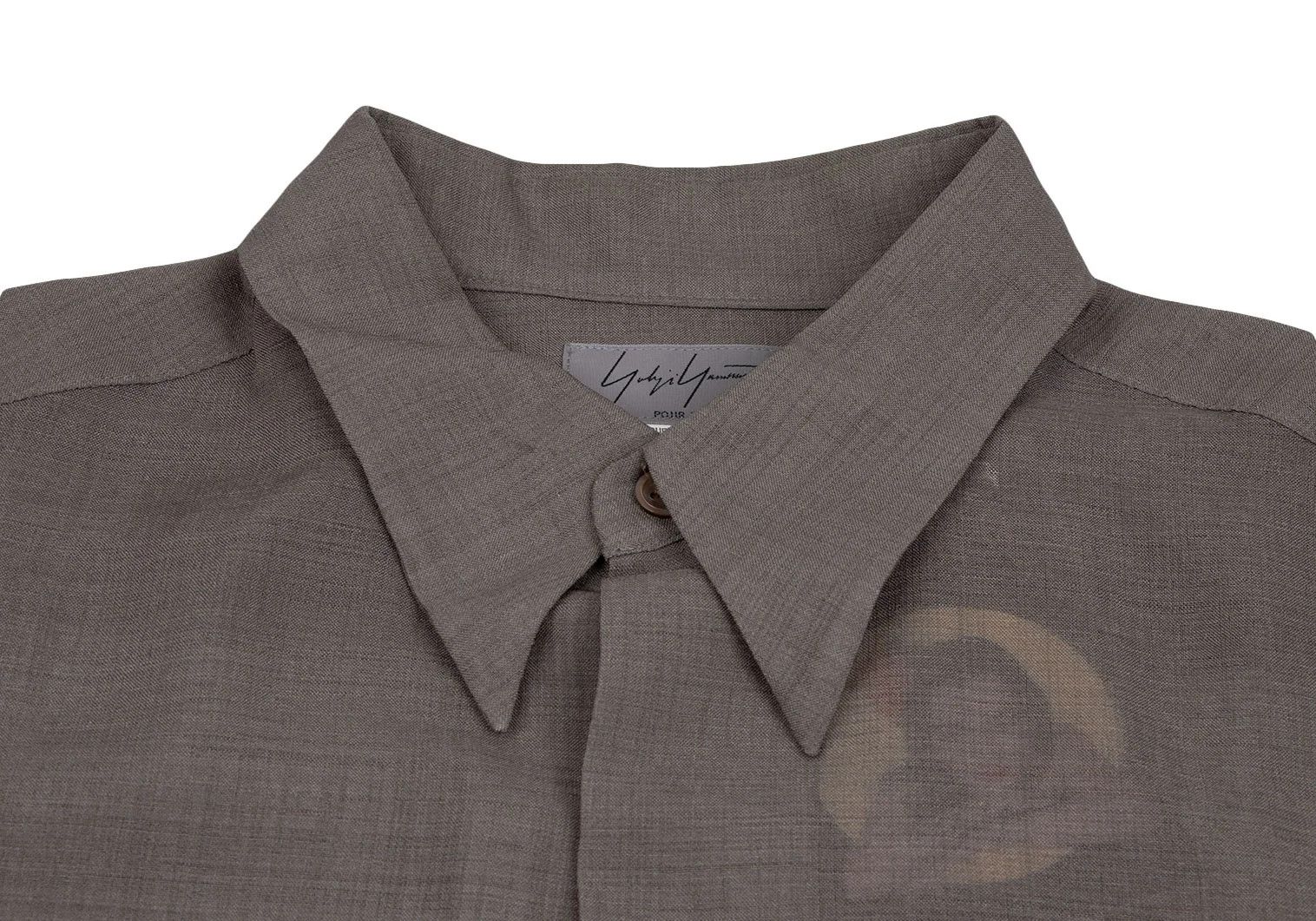 Yohji Yamamoto Yohji Yamamoto Actor Print Snap Short Sleeve Shirt Size US M / EU 48-50 / 2 - 2 Thumbnail