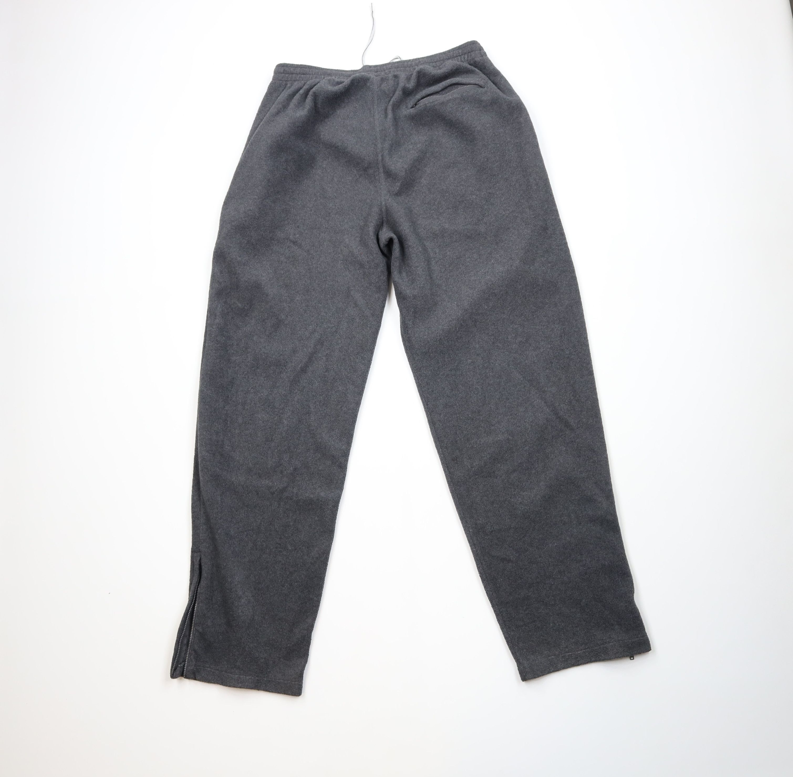 Perry Ellis Vintage 90s Perry Ellis Wide Leg Fleece Sweatpants Gray Size US 36 / EU 52 - 9 Thumbnail