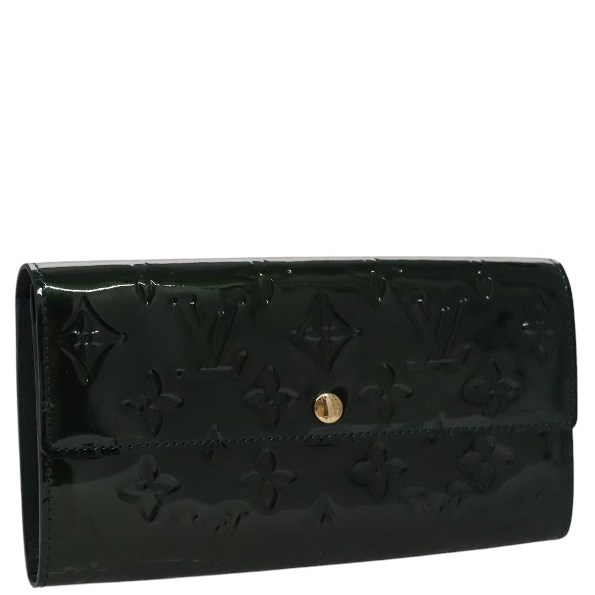 Louis Vuitton Portefeuille Sarah Green Patent Leather Wallet (Pre-Owned) Size ONE SIZE - 1 Thumbnail