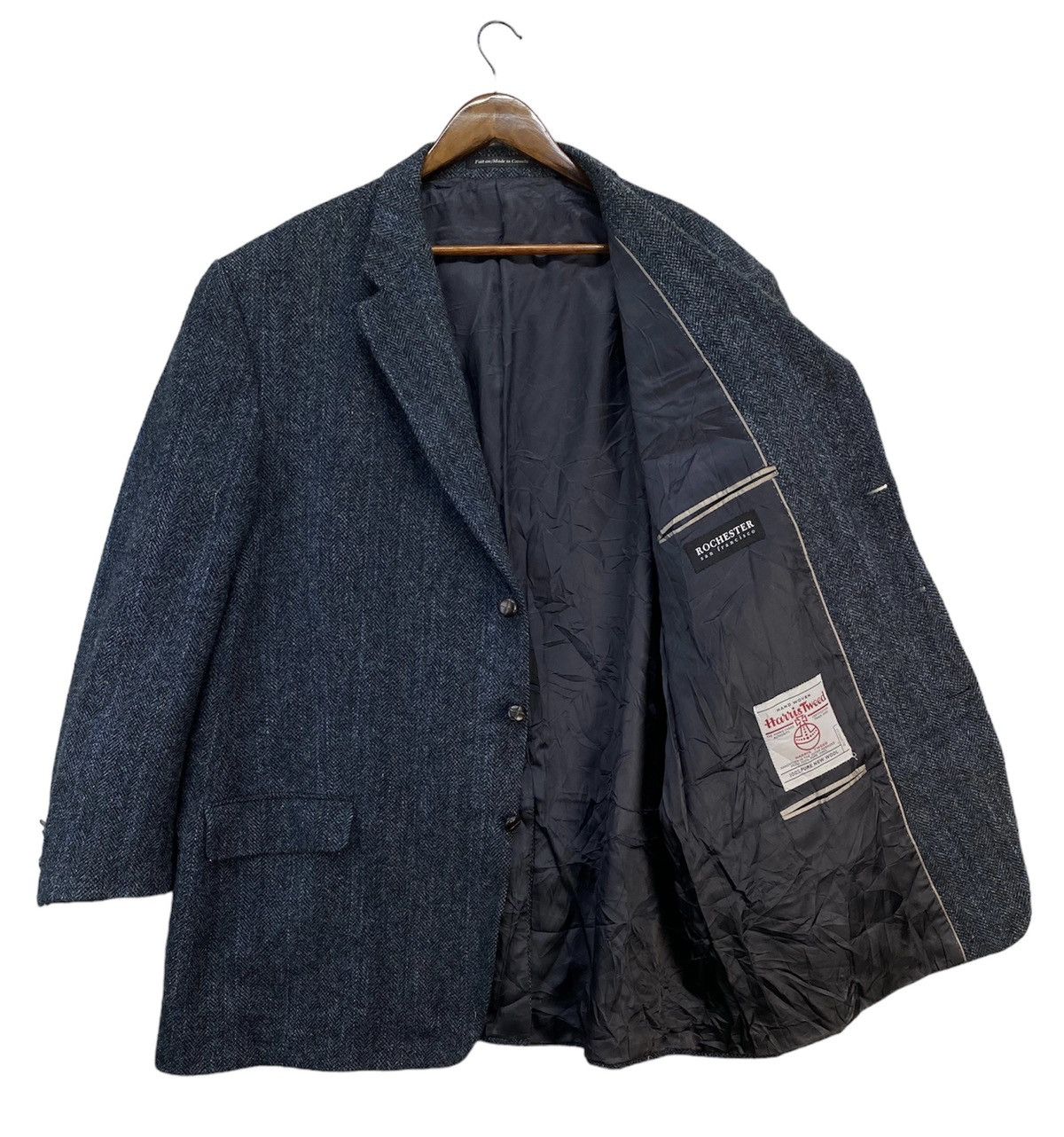 Harris Tweed Vintage Harris Tweed Wool Blazer Size US XXL / EU 58 / 5 - 1 Thumbnail