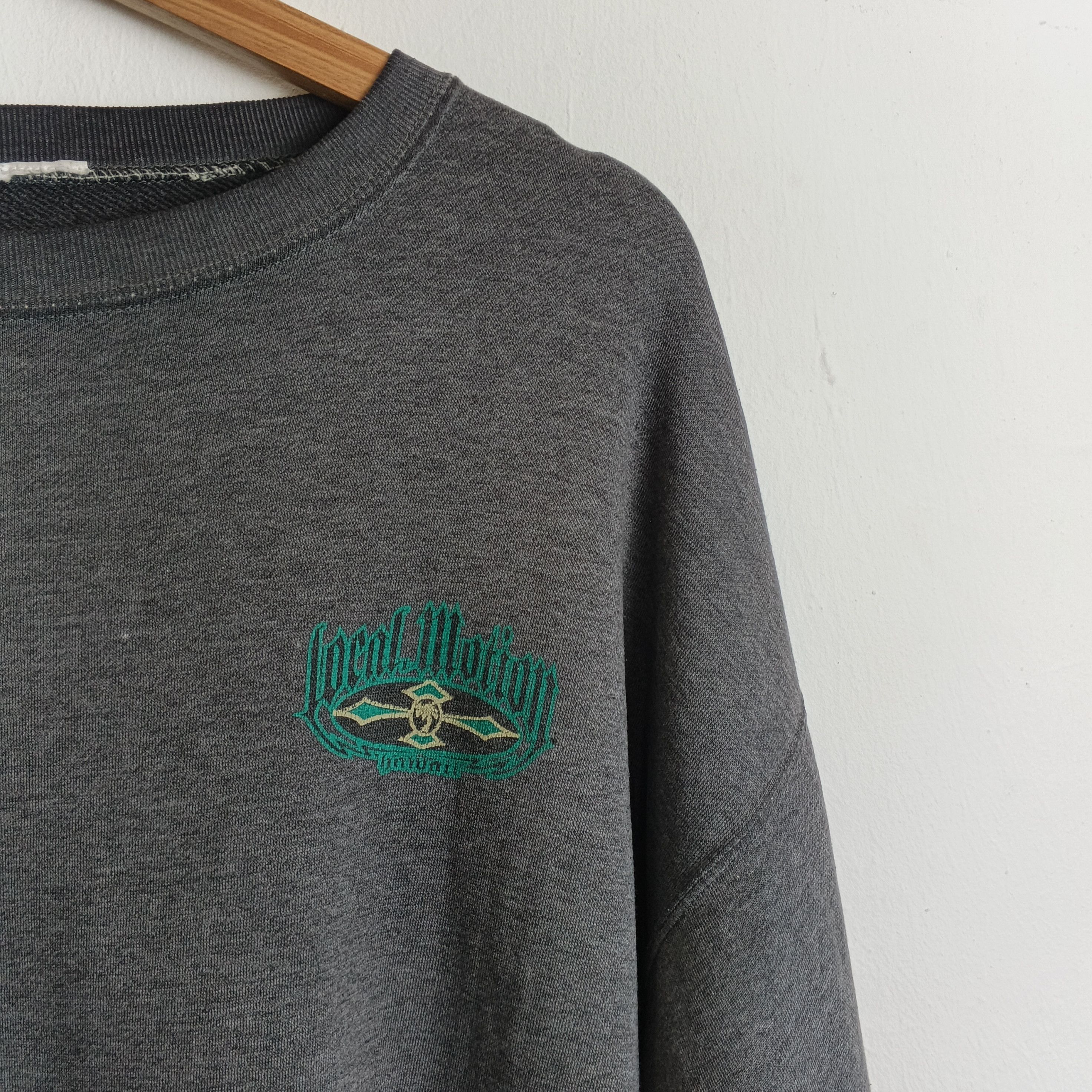 Vintage Vintage 90s Local Motion Hawaii Gray Sweatshirt Size L Size US L / EU 52-54 / 3 - 3 Thumbnail