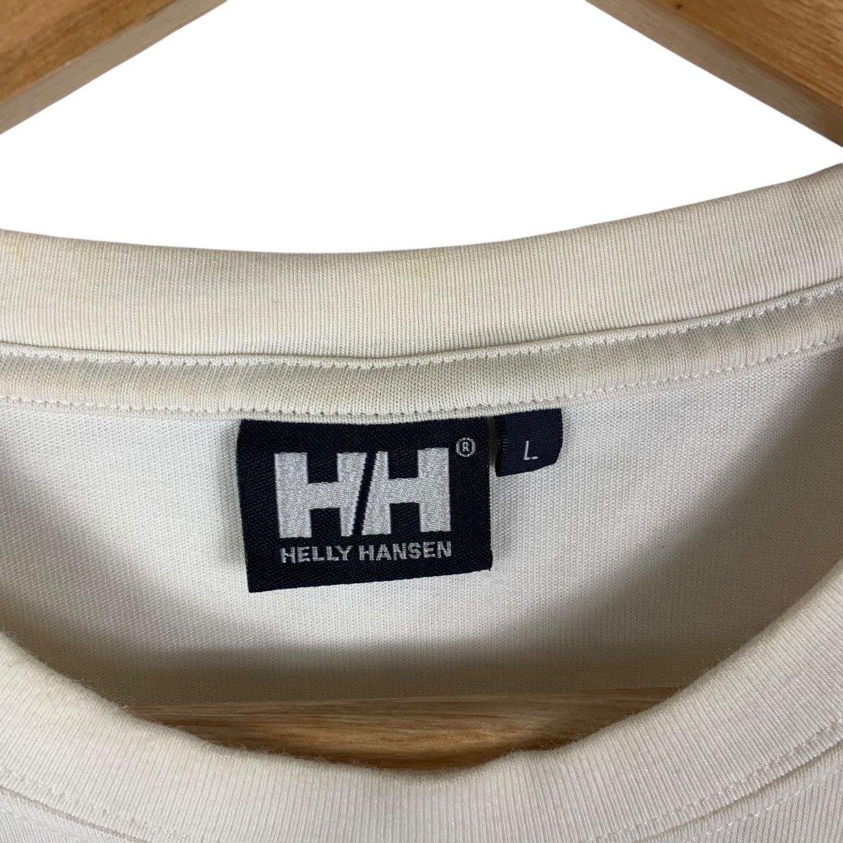 Helly Hansen HELLY HANSEN Sailing Gear Wide Ocean HH Logo Tee Shirt Size US L / EU 52-54 / 3 - 7 Thumbnail