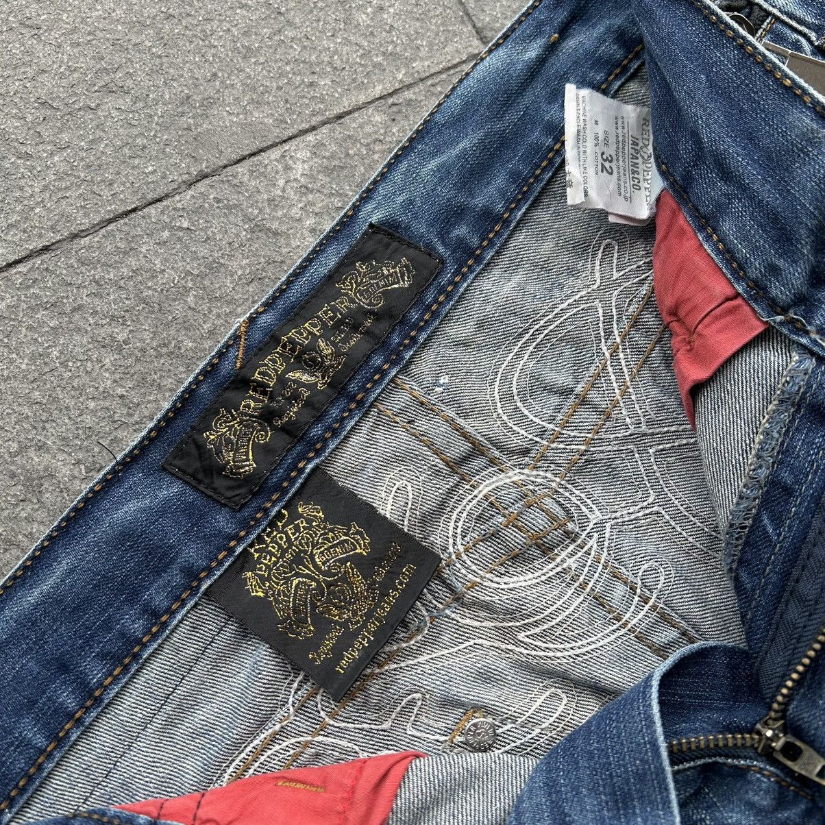 Japanese Brand Vintage y2k Redpepper Jeans Skull Size US 34 / EU 50 - 7 Thumbnail