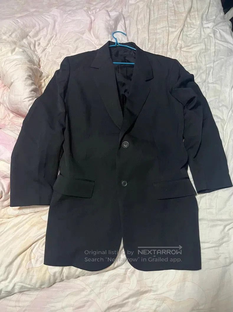 Yohji Yamamoto Yohji Yamamoto Wool Wool Blazer 2021. Size US L / EU 52-54 / 3 - 1 Thumbnail