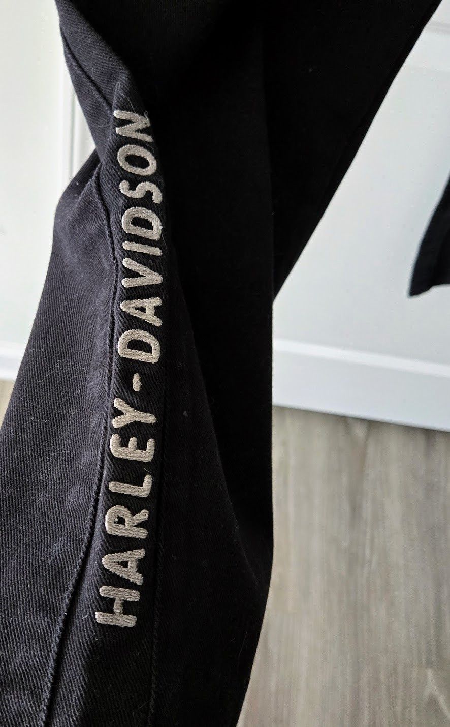 Harley Davidson Harley Davidson Black Flare Jeans Size 40" / US 18 - 5 Thumbnail