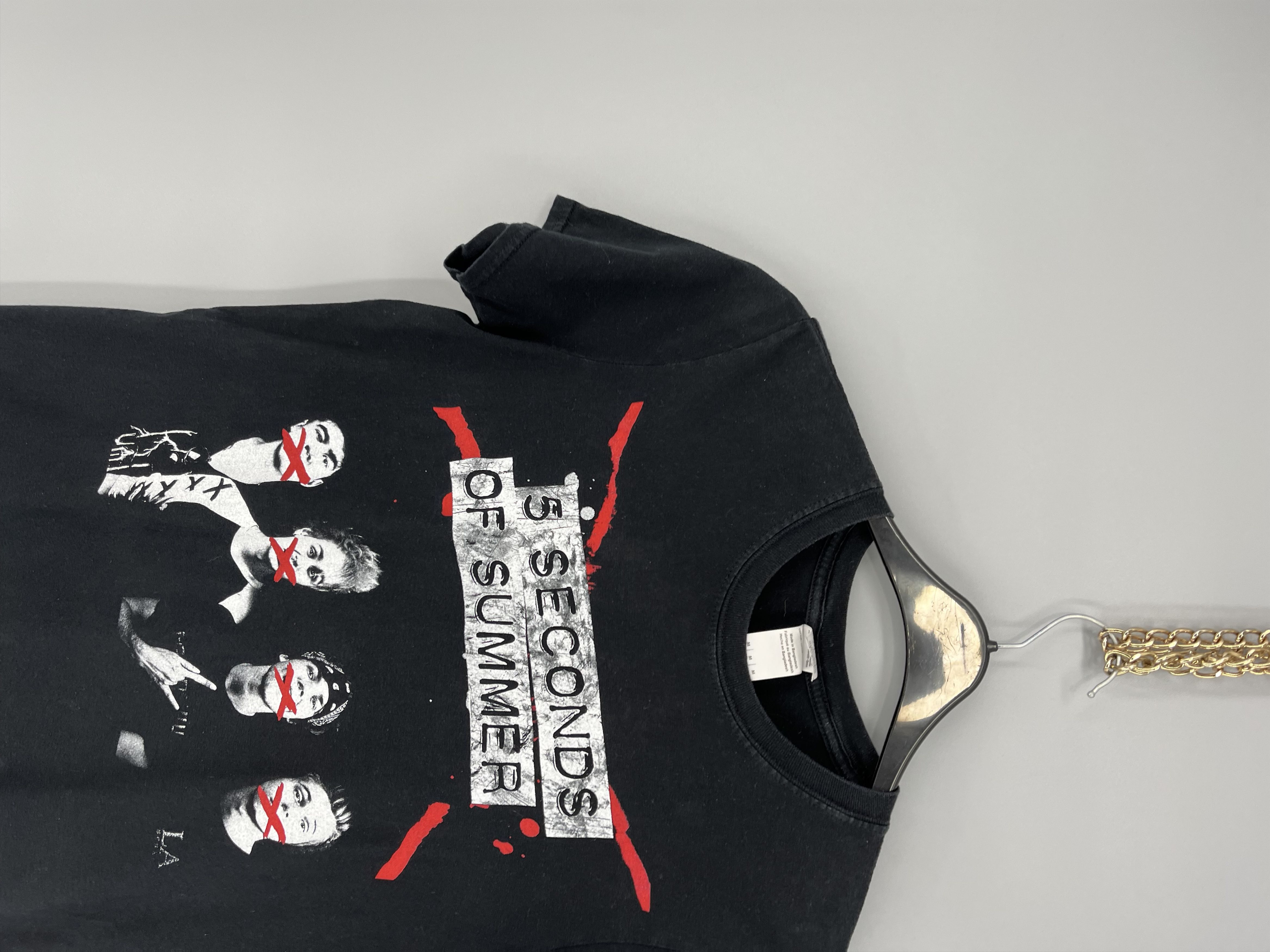 Band Tees 2015 5 Second Of Summer Tour T-Shirt Size US M / EU 48-50 / 2 - 4 Thumbnail