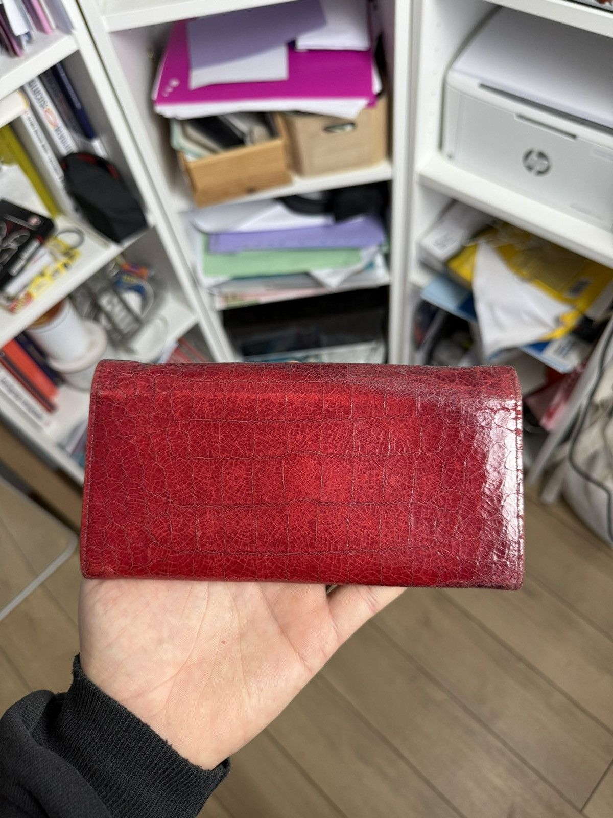 Designer × Miu Miu Vintage y2k Miu Miu leather wallet designer archive luxury Size ONE SIZE - 2 Thumbnail