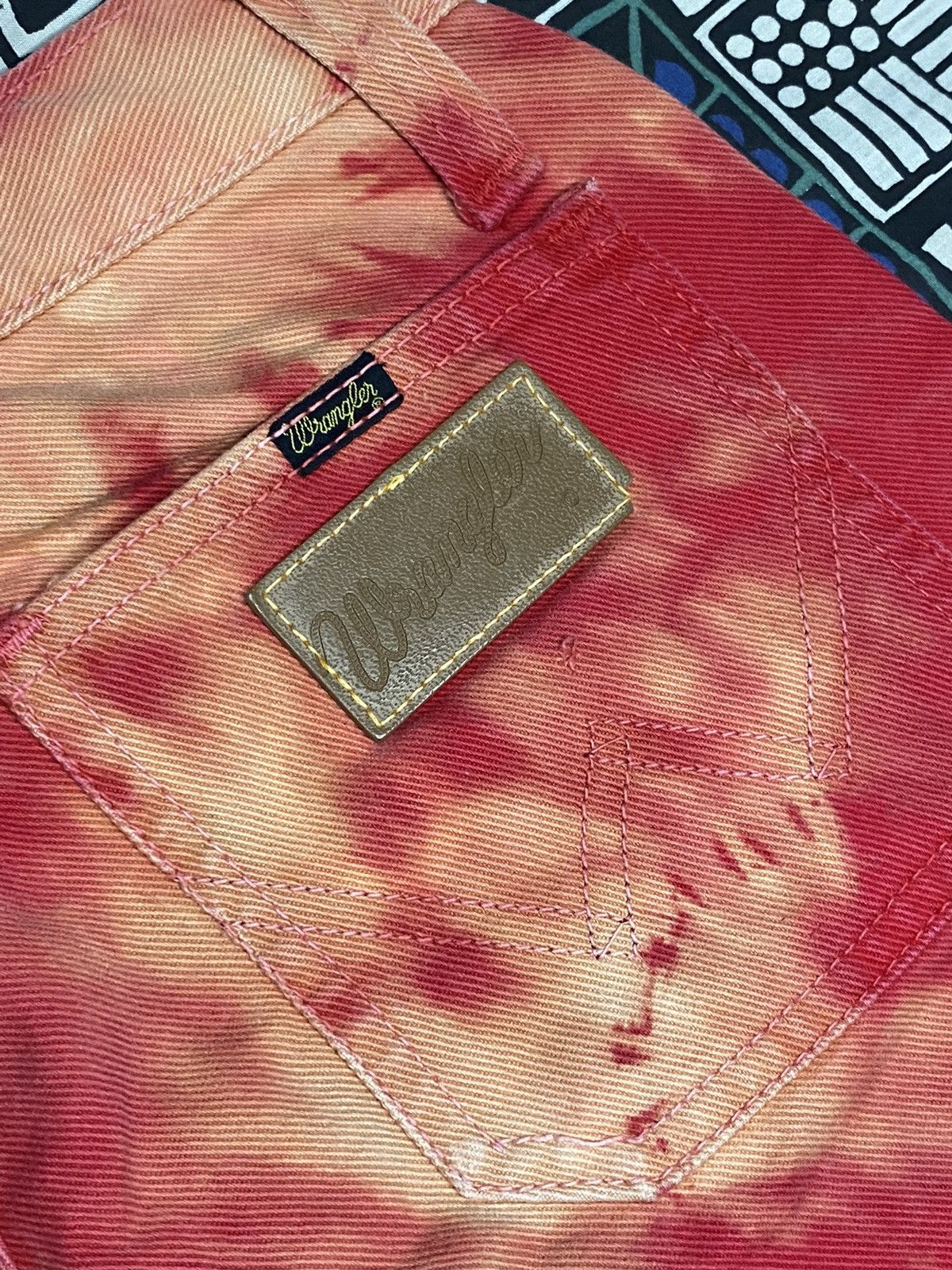 14th Addiction × Japanese Brand × Wrangler Wrangler 80s Flared Jeans Pants Size 29" - 9 Thumbnail