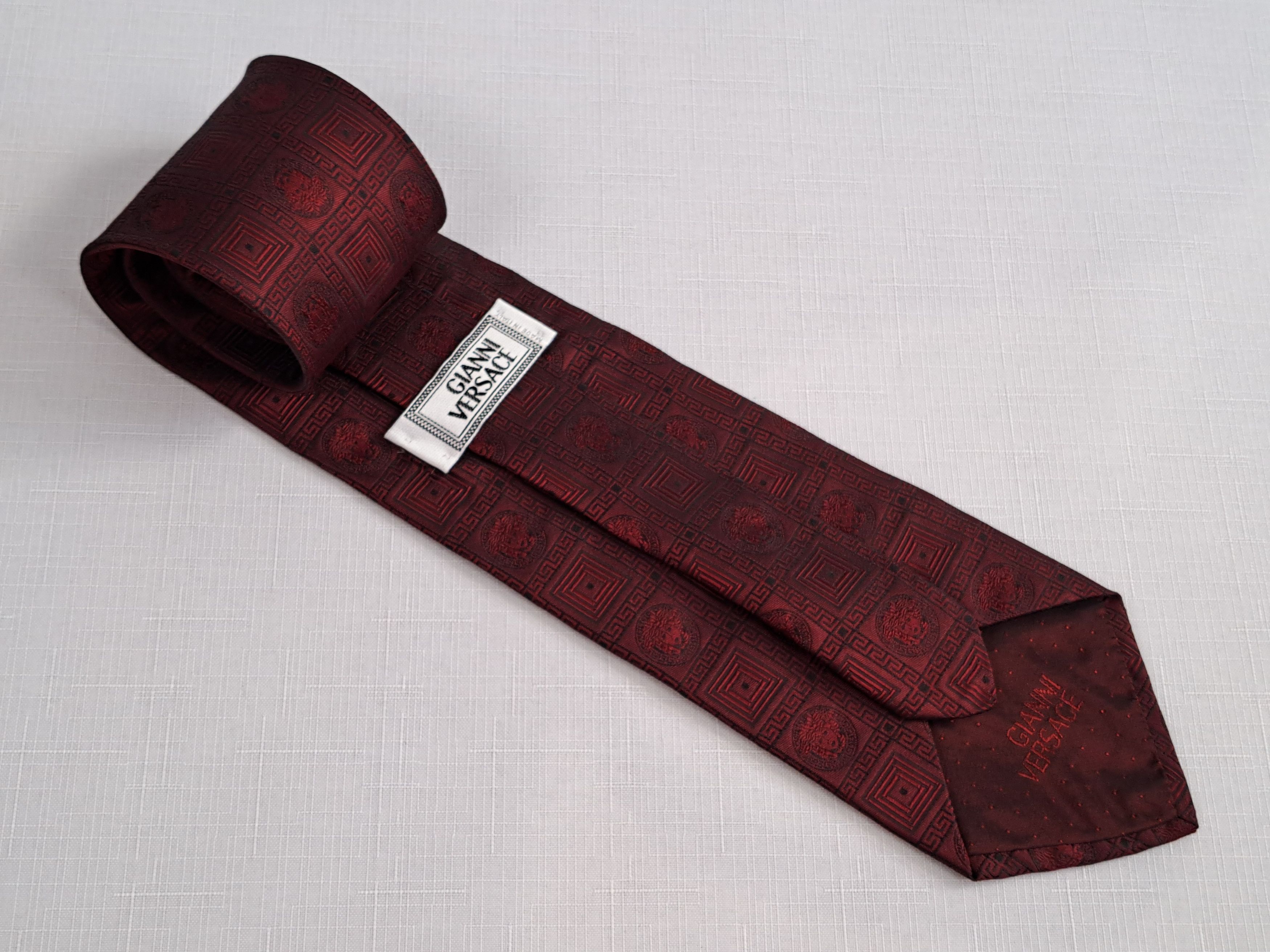 Versace × Vintage Vintage Gianni Versace Medusa silk tie. Made in Italy Size ONE SIZE - 2 Thumbnail