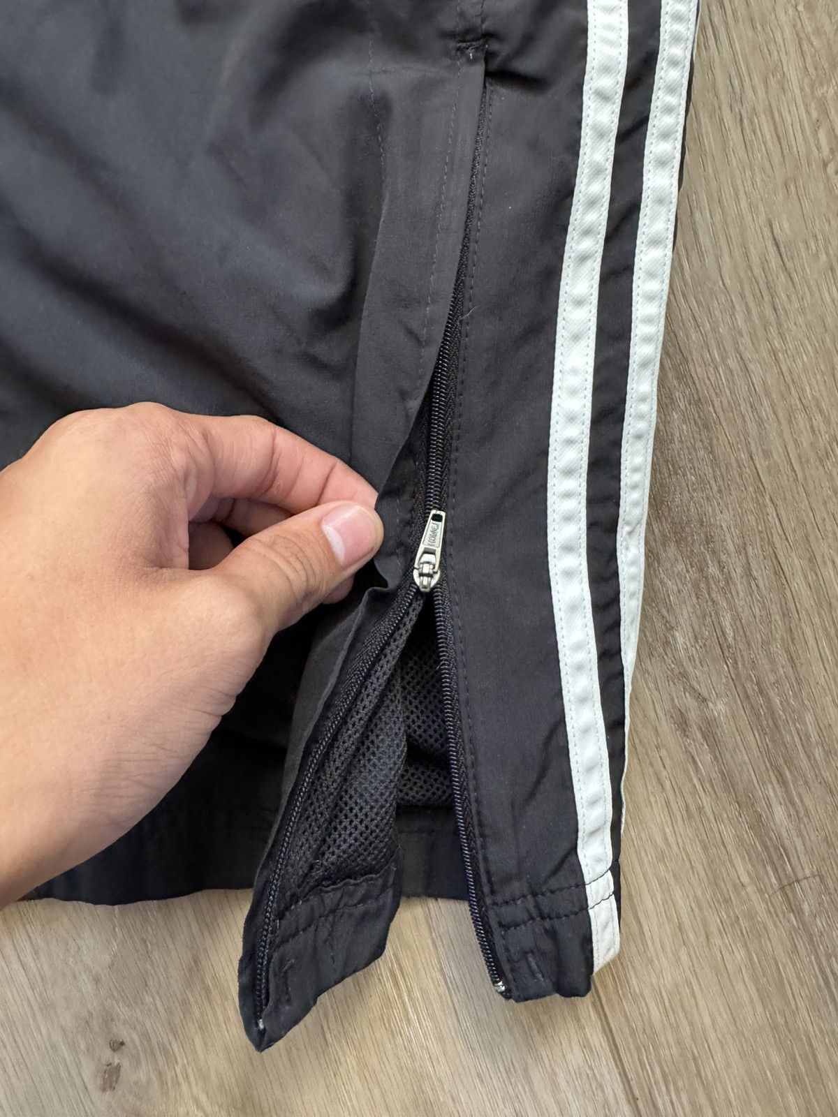 Adidas y2k 90s Zip Mens Addias Joggers Size US 32 / EU 48 - 4 Thumbnail
