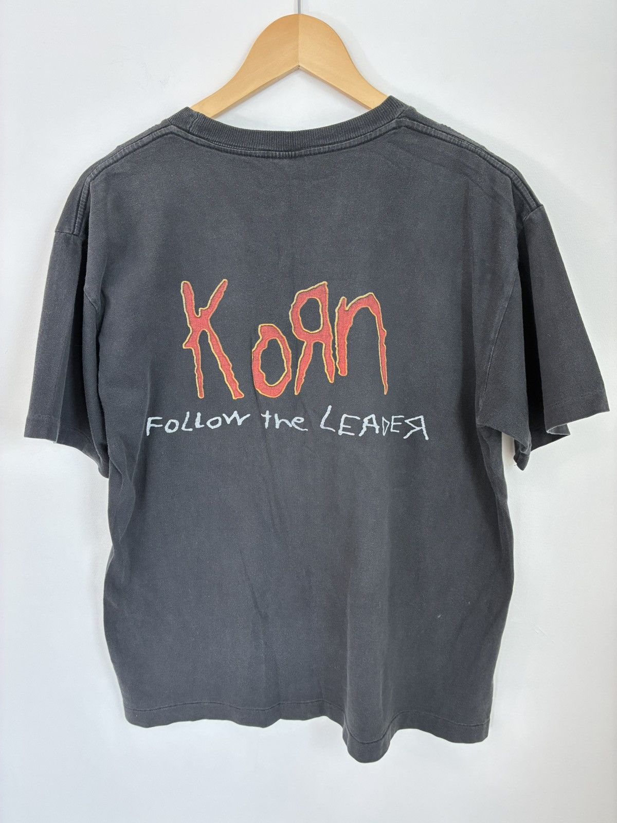Band Tees KORN Single Stitch Faded Distressed Rare Band Tee Size US L / EU 52-54 / 3 - 5 Thumbnail