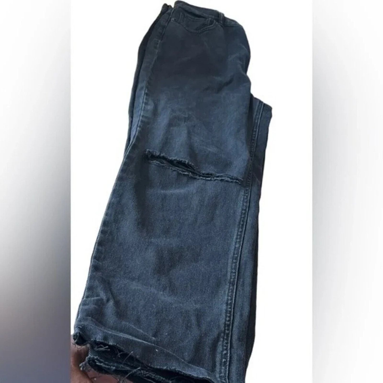 Pacsun Pacsun High Rise Straight jeans, size 28, in black. Size 28" / US 6 / IT 42 - 2 Thumbnail