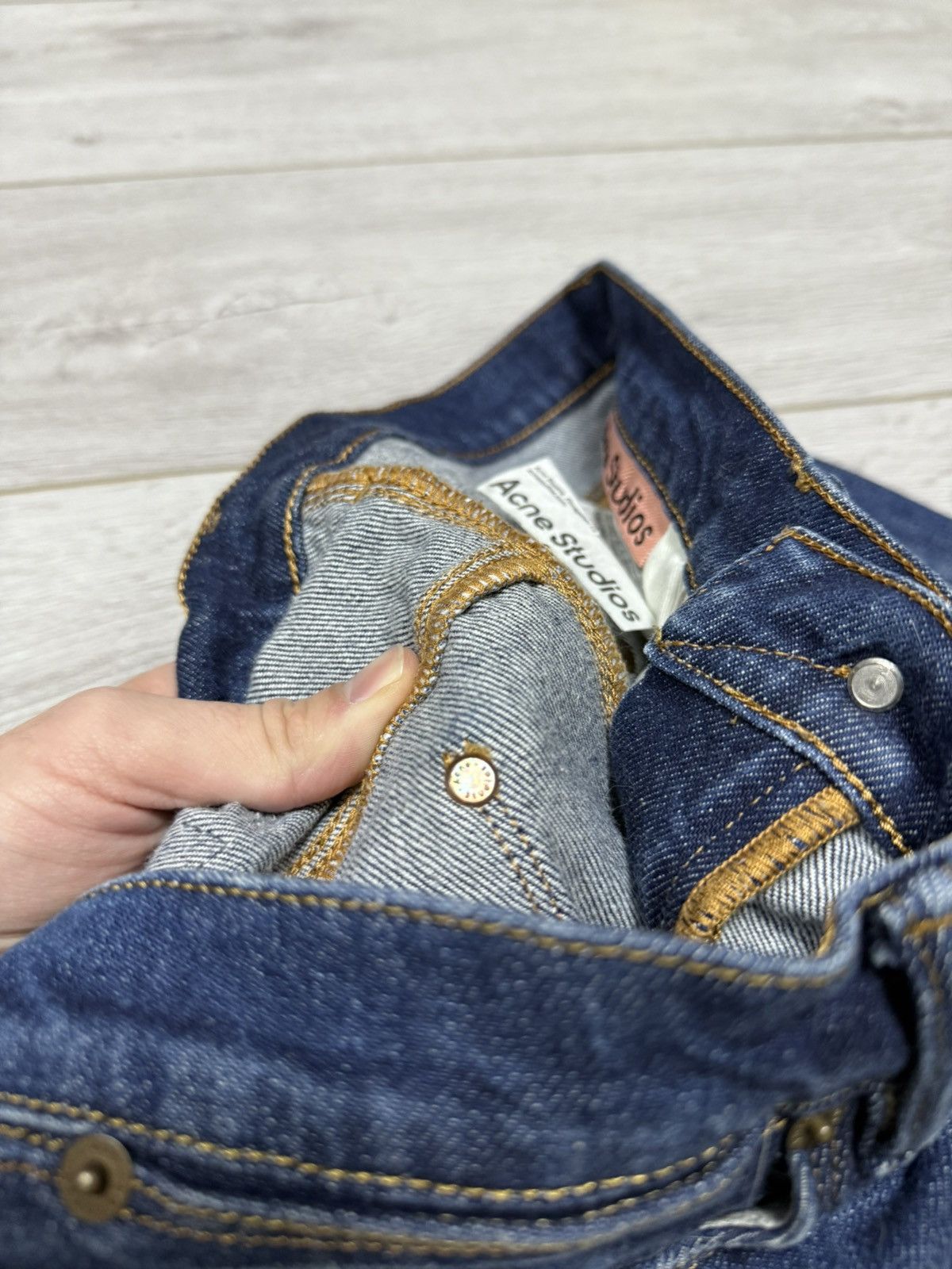 Acne Studios Acne Studios vintage jeans max dark blue Stockholm Size US 32 / EU 48 - 6 Thumbnail