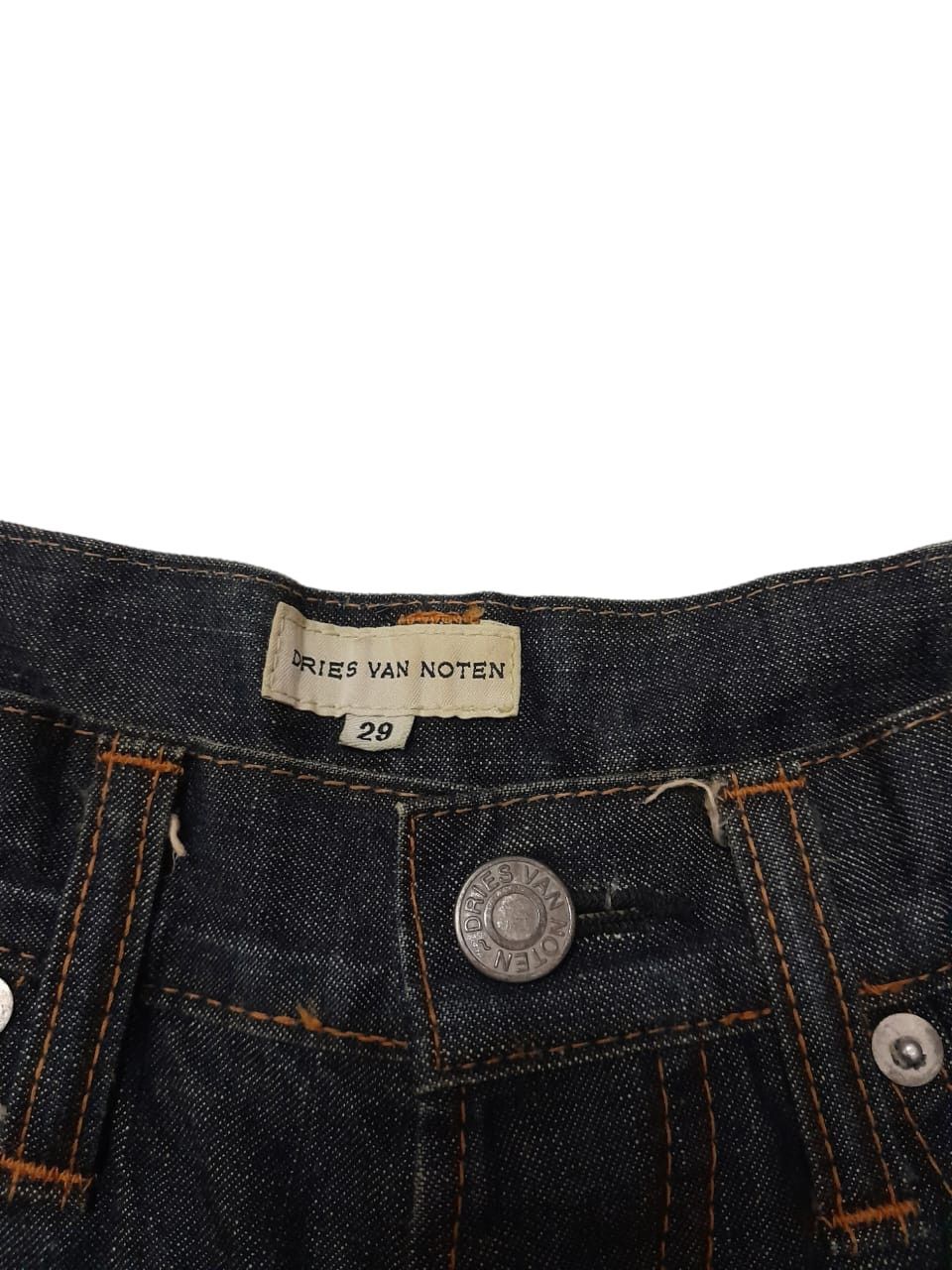 Dries Van Noten Dries Van Noten Selvedge Denim (F77) Waist 28 Size US 28 / EU 44 - 4 Thumbnail