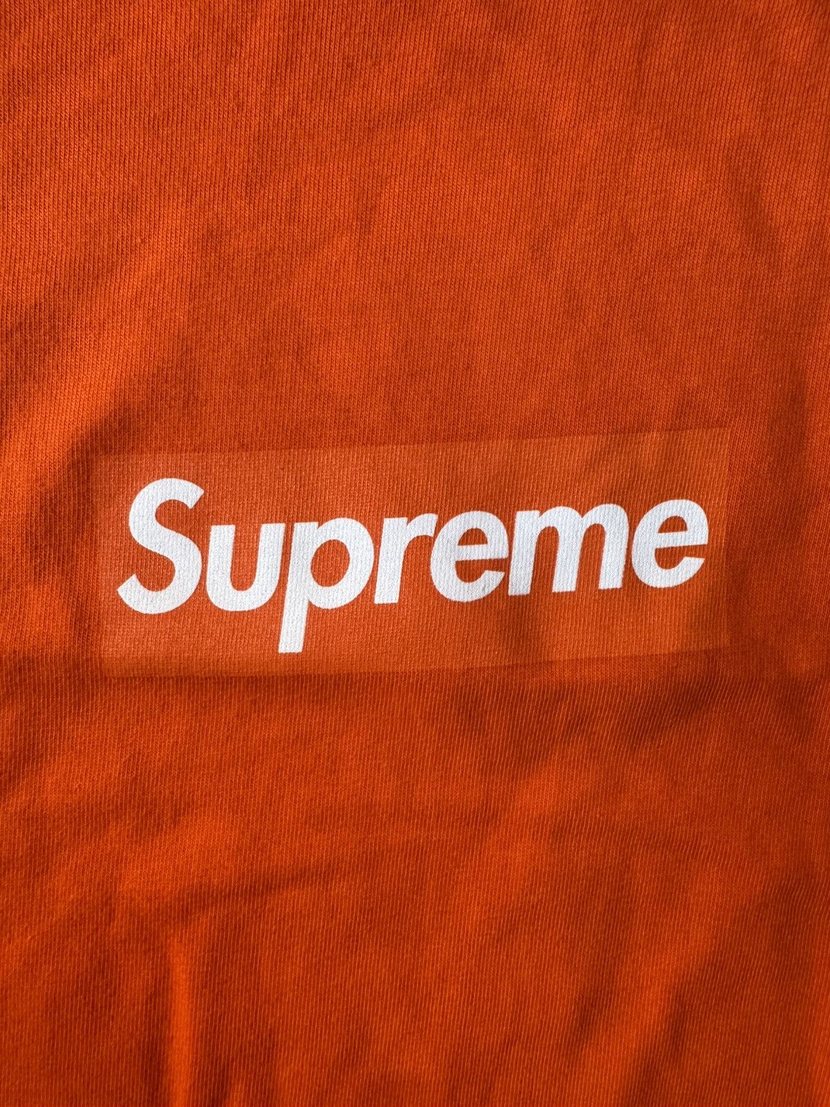 Supreme Supreme Box Logo long sleeves in orange Size US M / EU 48-50 / 2 - 3 Thumbnail