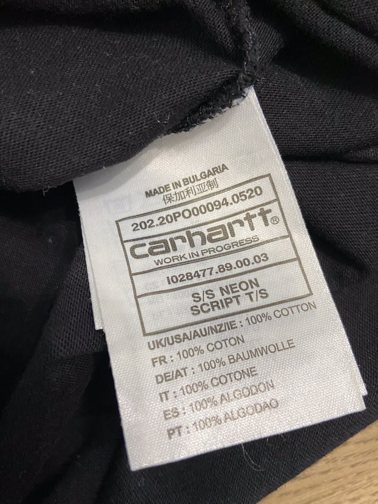 Carhartt × Carhartt Wip Carhartt wip neon script t shirt 🔥 Size US S / EU 44-46 / 1 - 6 Thumbnail